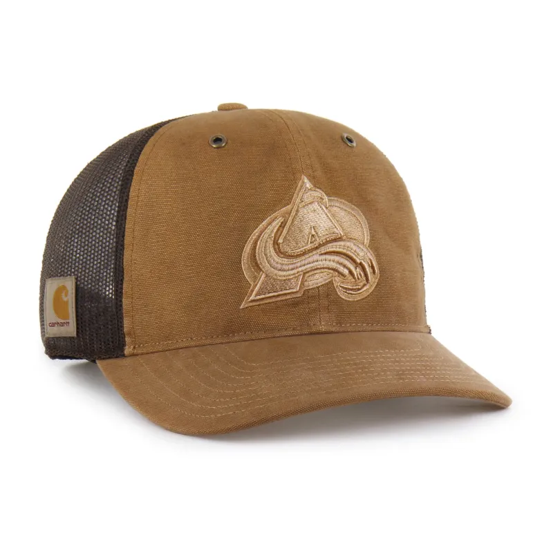 COLORADO AVALANCHE CARHARTT DYED '47 TRUCKER RF RELAXED FIT made by 47