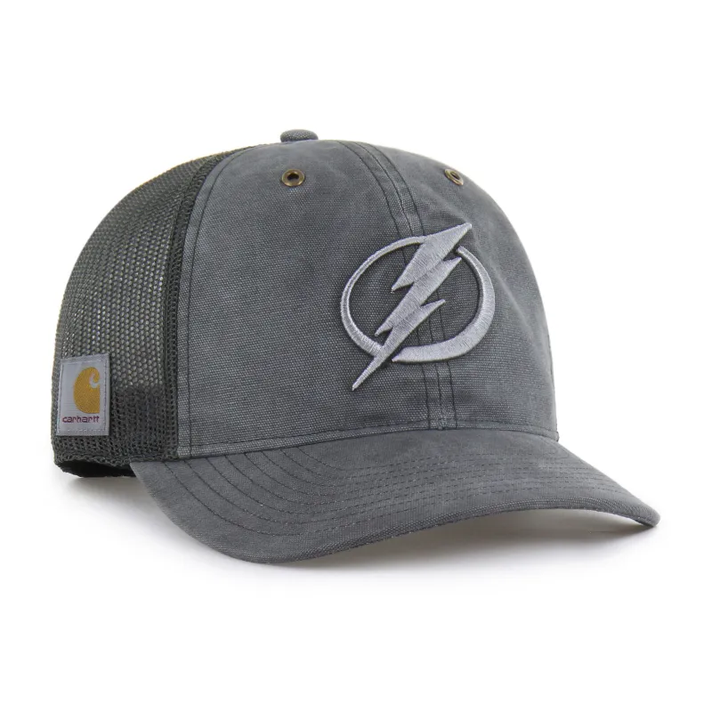 TAMPA BAY LIGHTNING CARHARTT DYED '47 TRUCKER RF RELAXED FIT made by 47