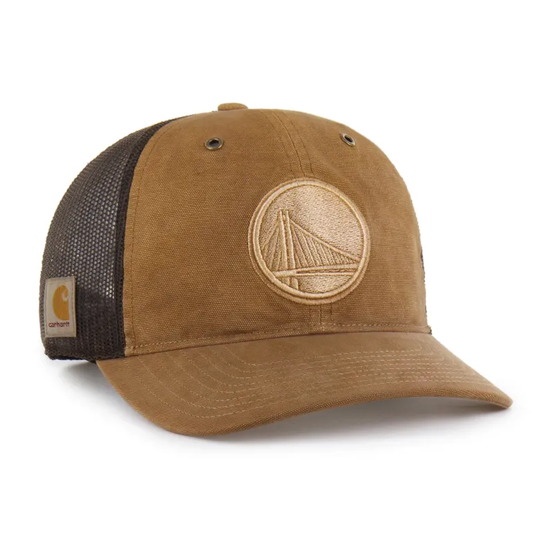GOLDEN STATE WARRIORS CARHARTT DYED '47 TRUCKER RF RELAXED FIT made by 47