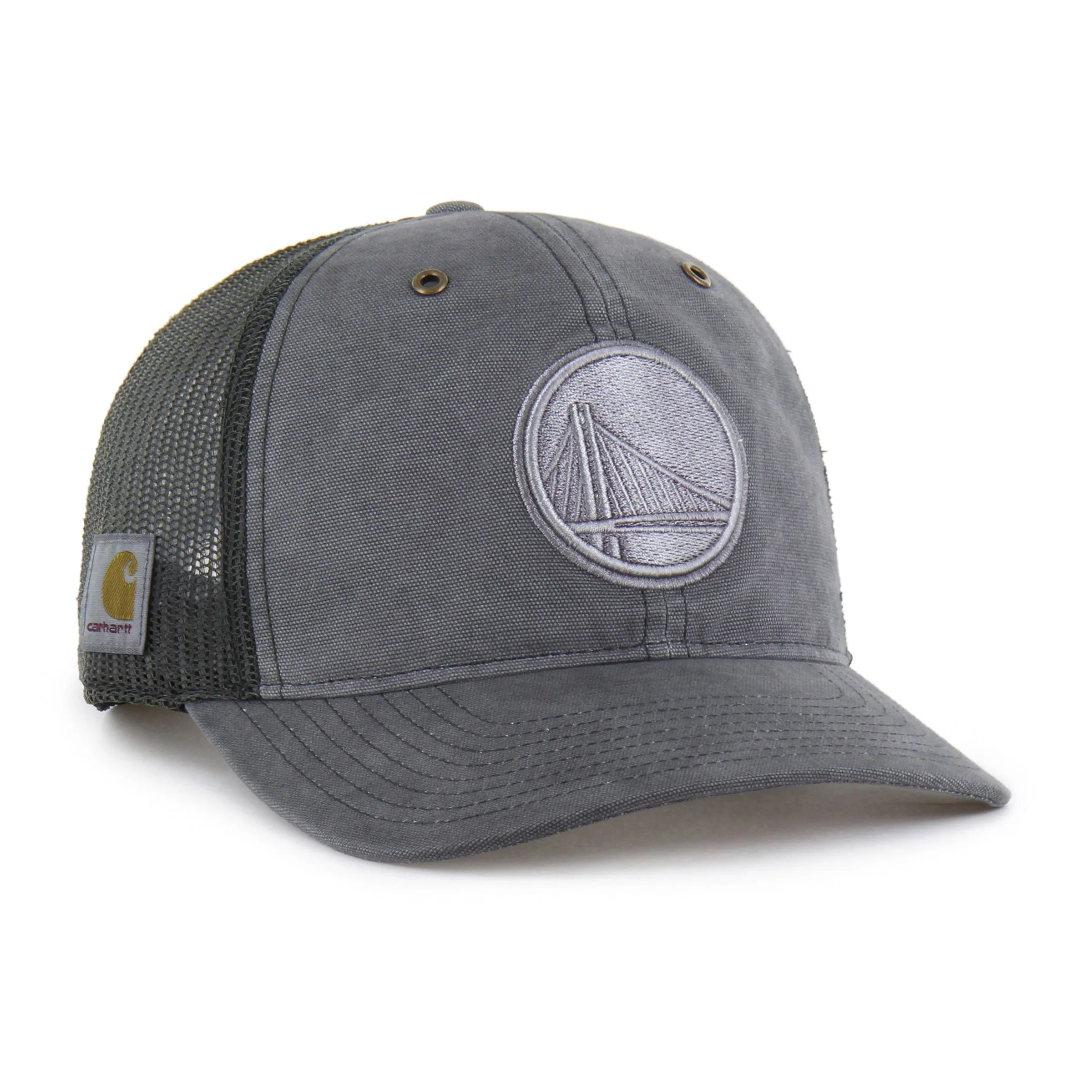GOLDEN STATE WARRIORS CARHARTT DYED '47 TRUCKER RF RELAXED FIT sold by 47