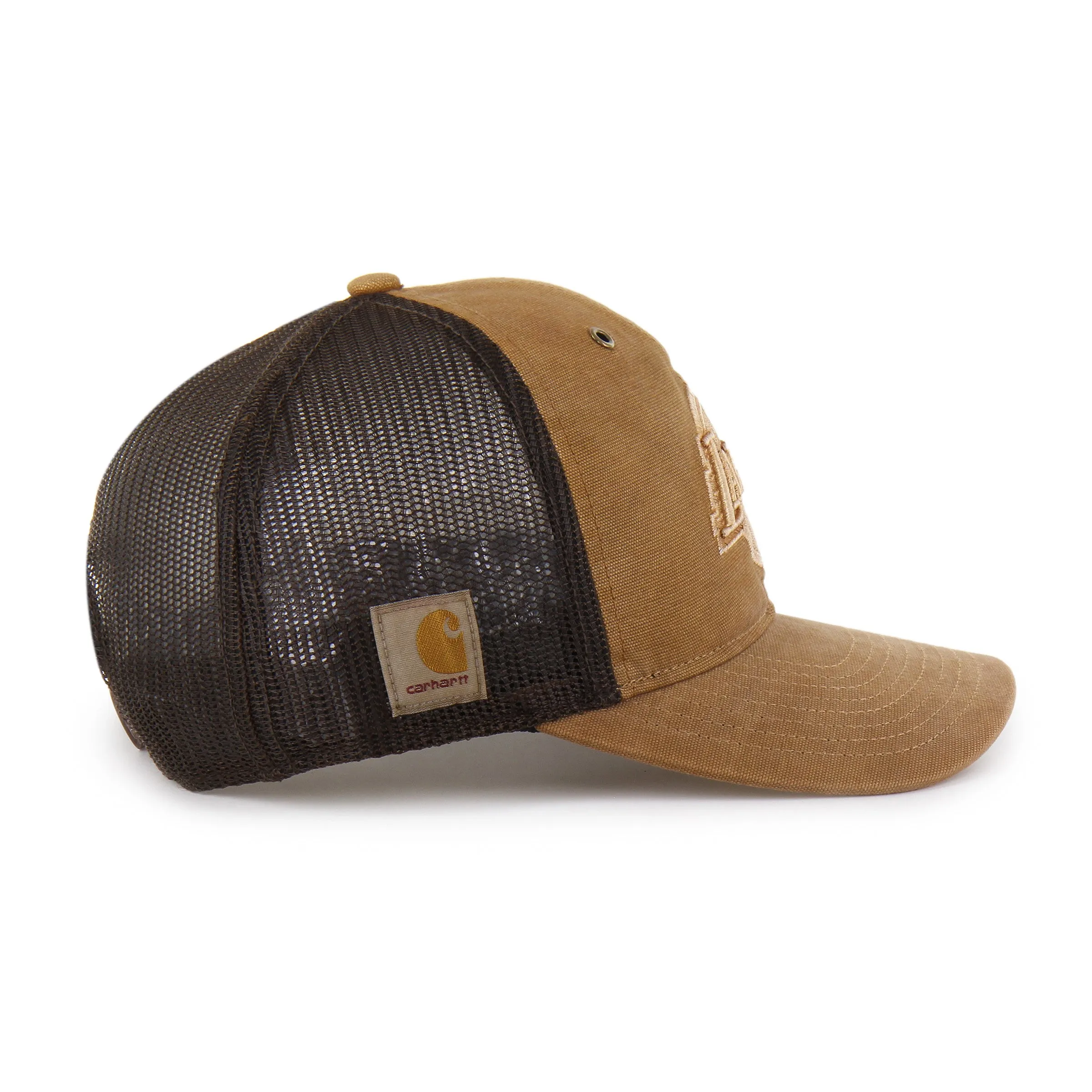LOS ANGELES LAKERS CARHARTT DYED '47 TRUCKER RF RELAXED FIT sold by 47 product image thumbnail 2