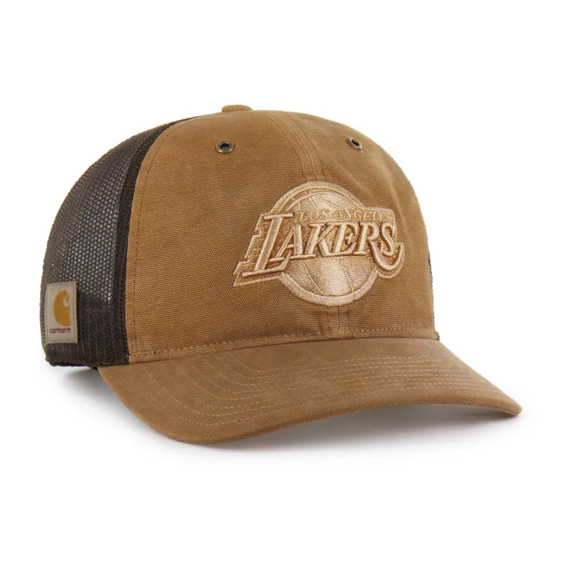 LOS ANGELES LAKERS CARHARTT DYED '47 TRUCKER RF RELAXED FIT made by 47