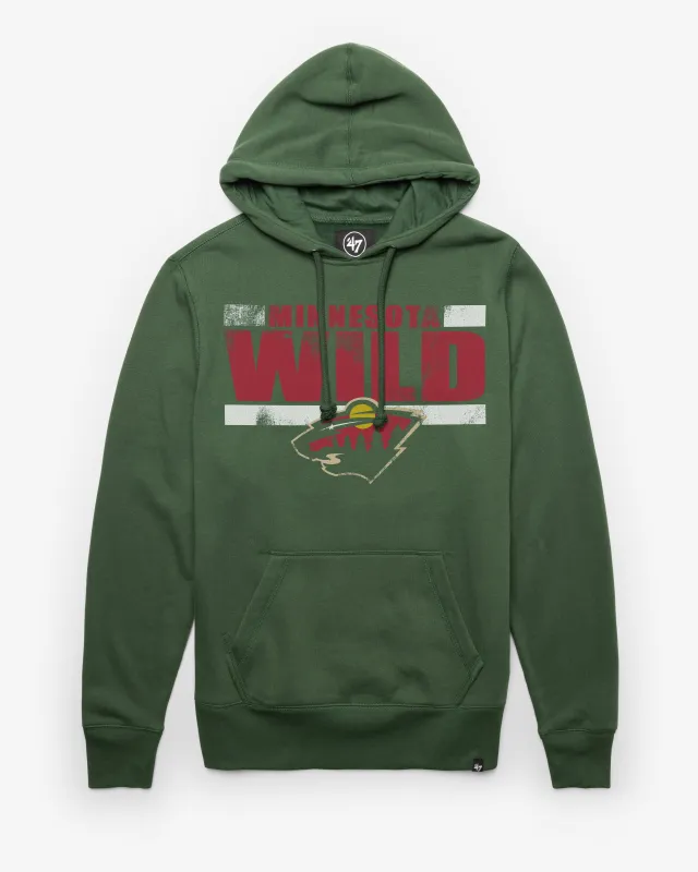 MINNESOTA WILD BACK LINE '47 HEADLINE HOOD made by 47