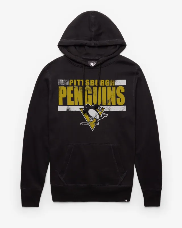PITTSBURGH PENGUINS BACK LINE '47 HEADLINE HOOD made by 47