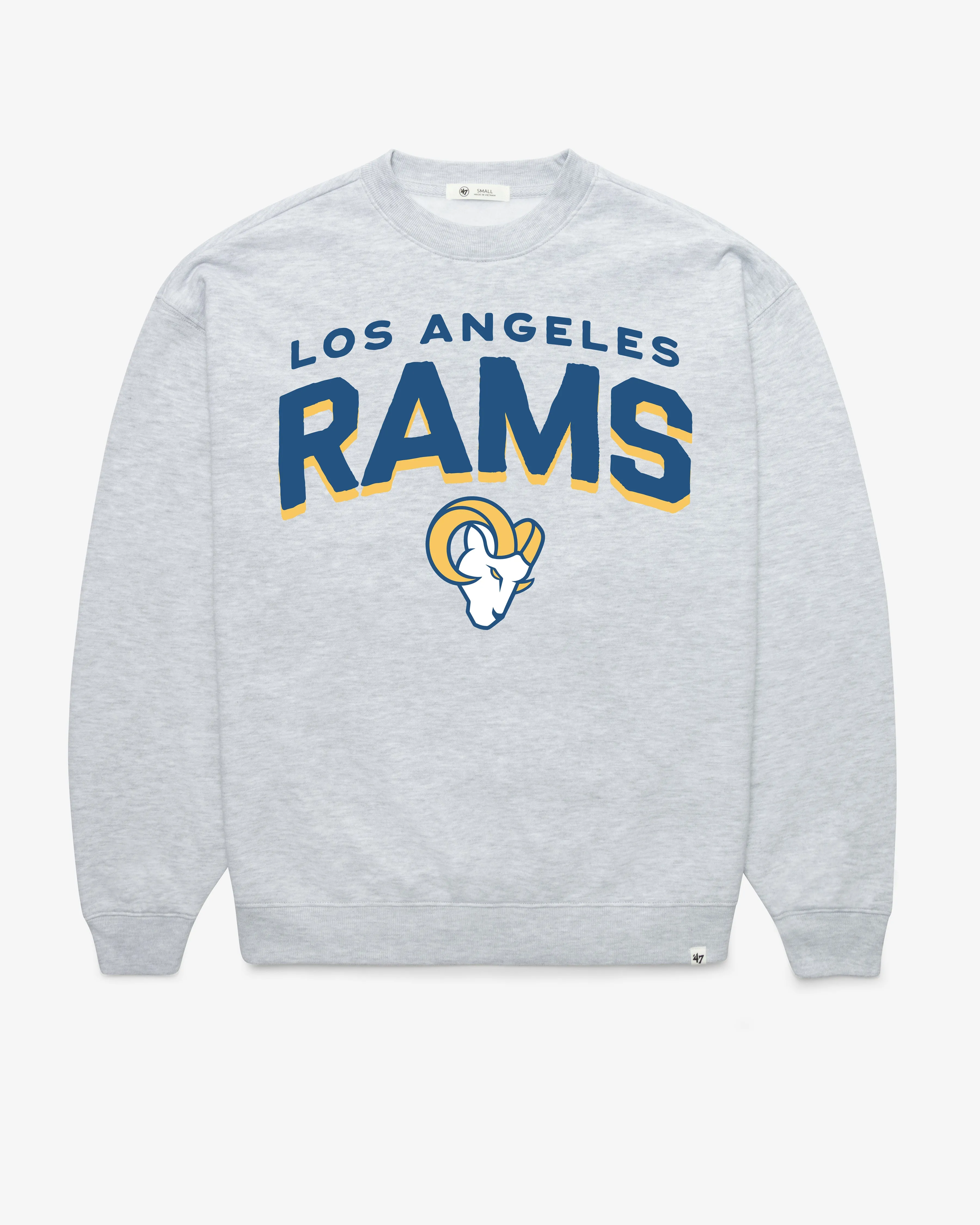 LOS ANGELES RAMS CAMPUS ARCH CLOUD '47 WOMEN'S OVERSIZED CREW sold by 47