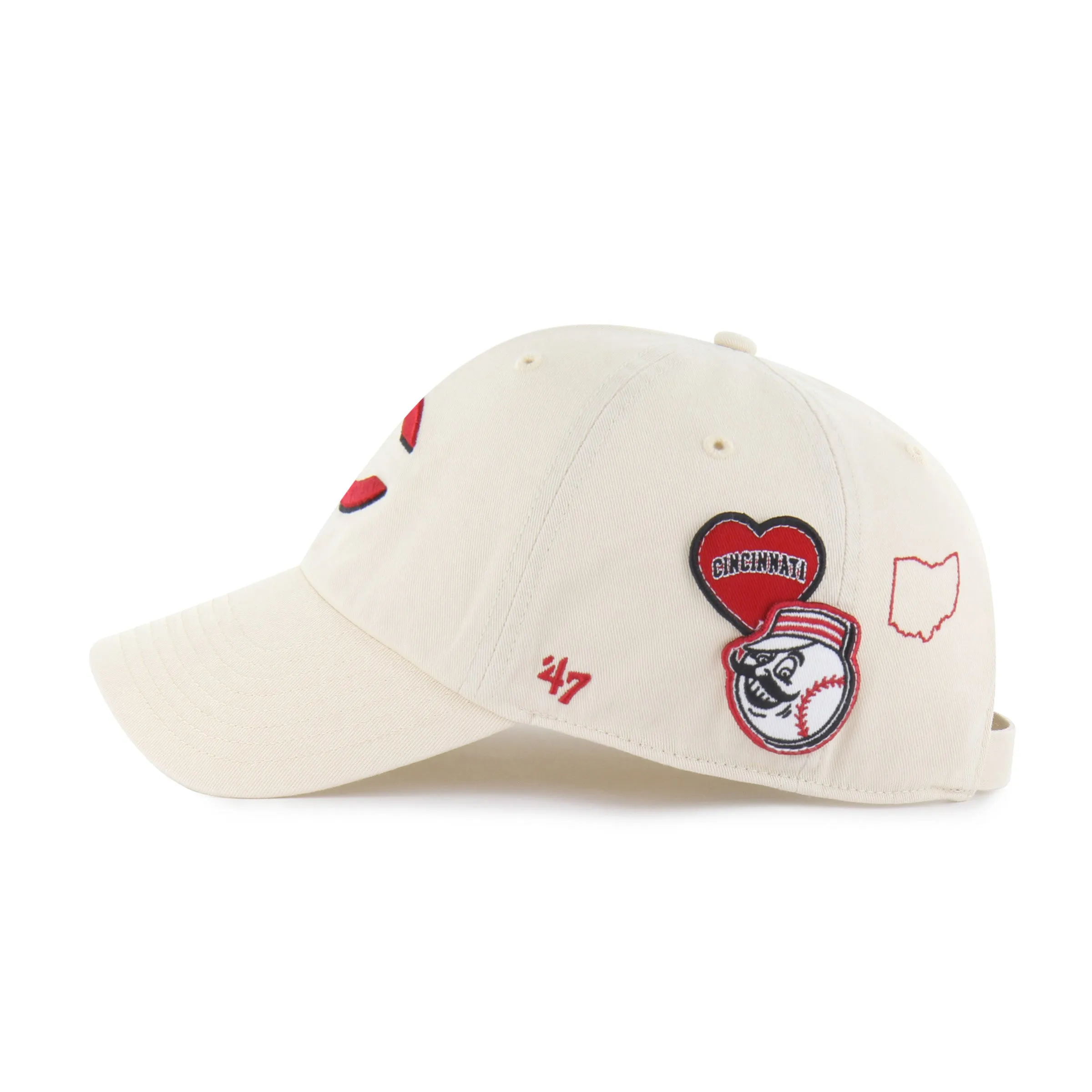 CINCINNATI REDS BADGES '47 CLEAN UP sold by 47 product image thumbnail 2