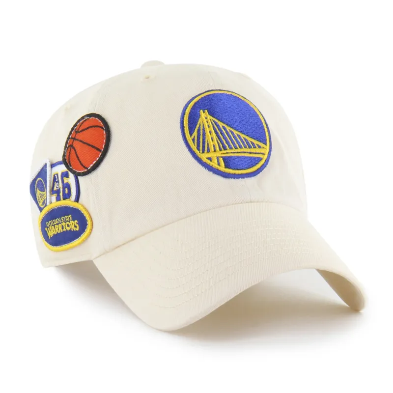 GOLDEN STATE WARRIORS BADGES '47 CLEAN UP made by 47