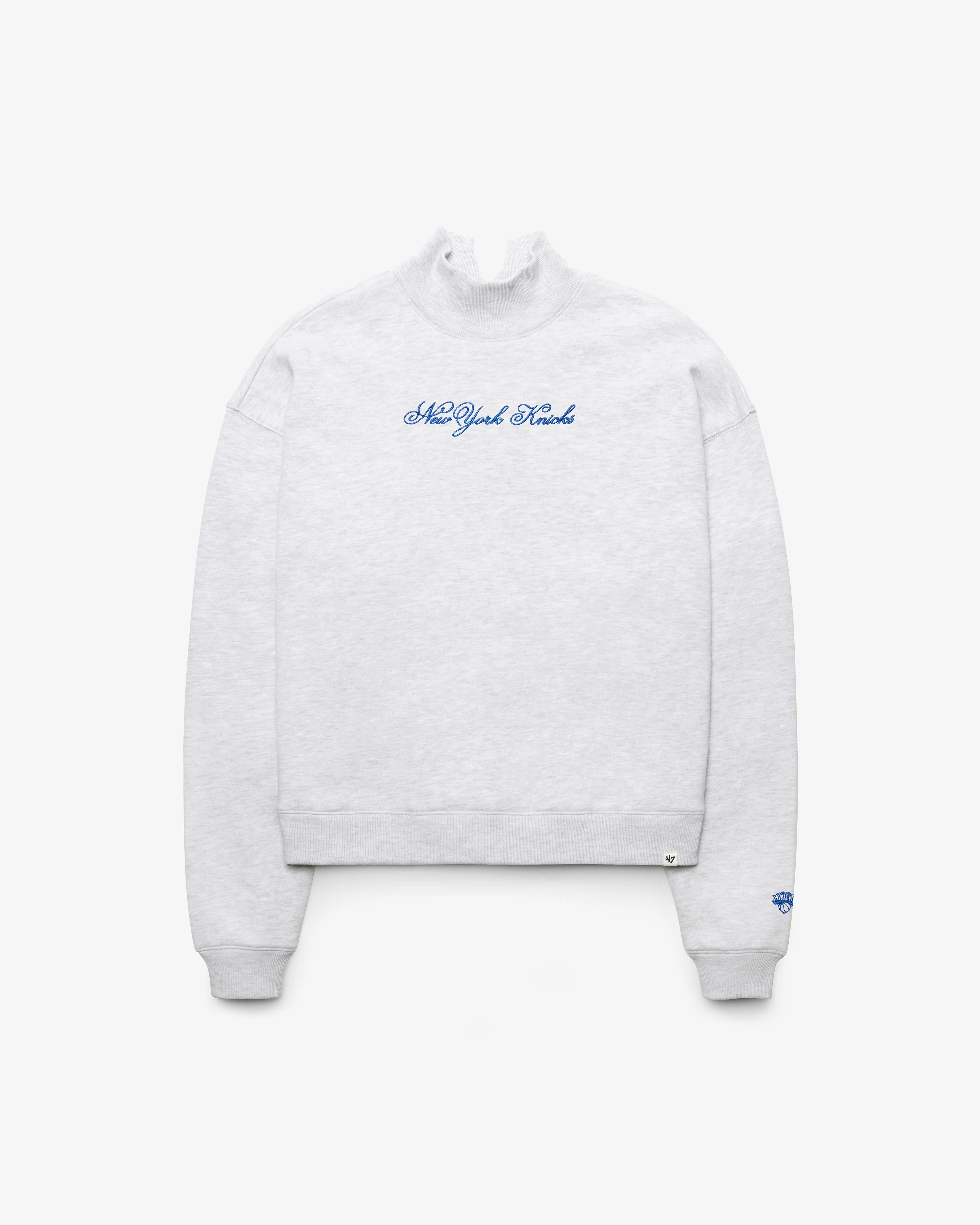 NEW YORK KNICKS SCRIPT '47 MOCK NECK PULLOVER WOMENS sold by 47