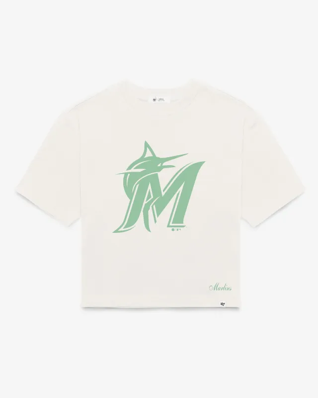 MIAMI MARLINS '47 WOMEN'S REED CITY TEE made by 47