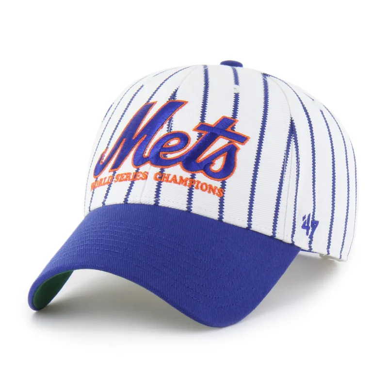 New York Mets Cooperstown World Series Encased Pinstripe '47 MVP made by 47
