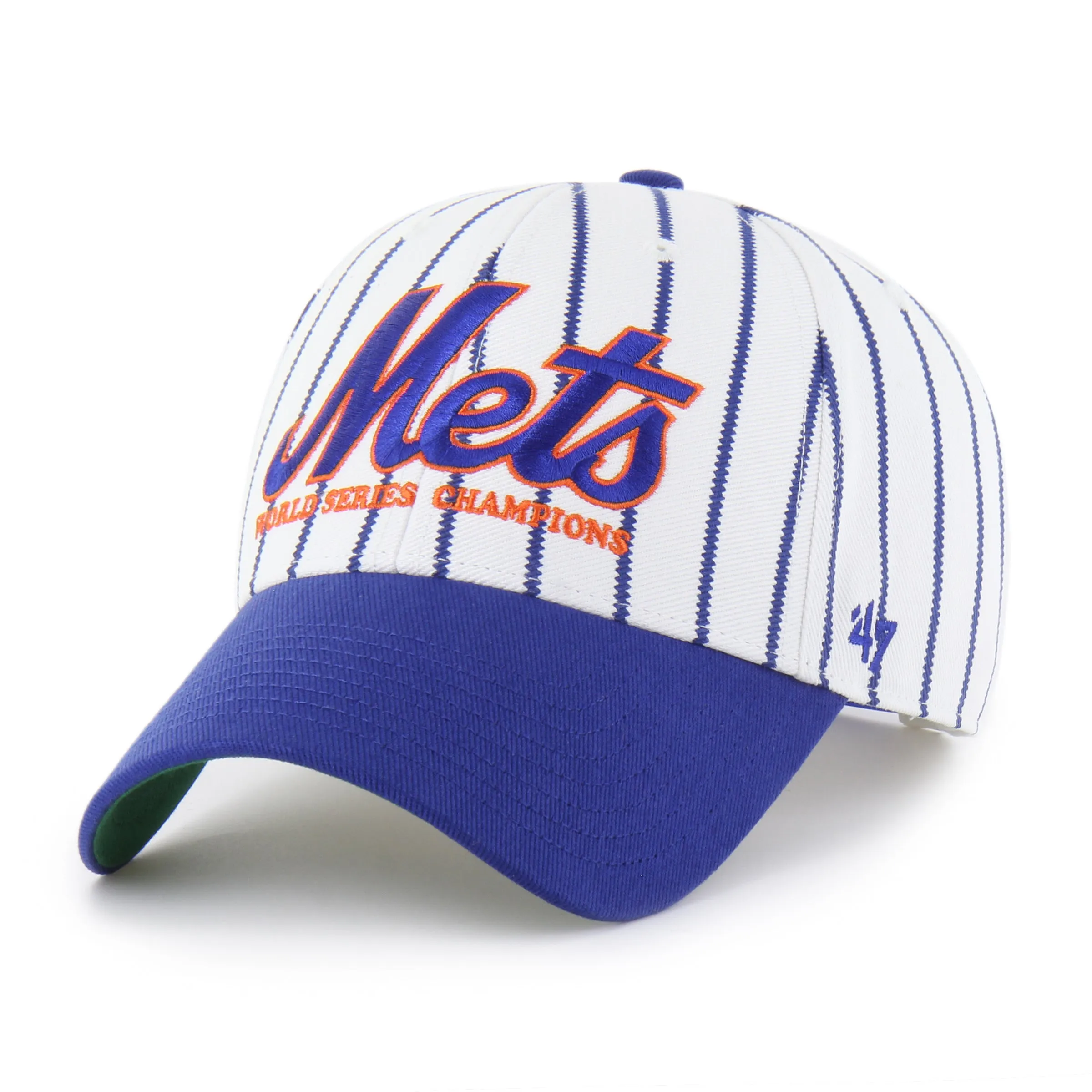 New York Mets Cooperstown World Series Encased Pinstripe '47 MVP sold by 47