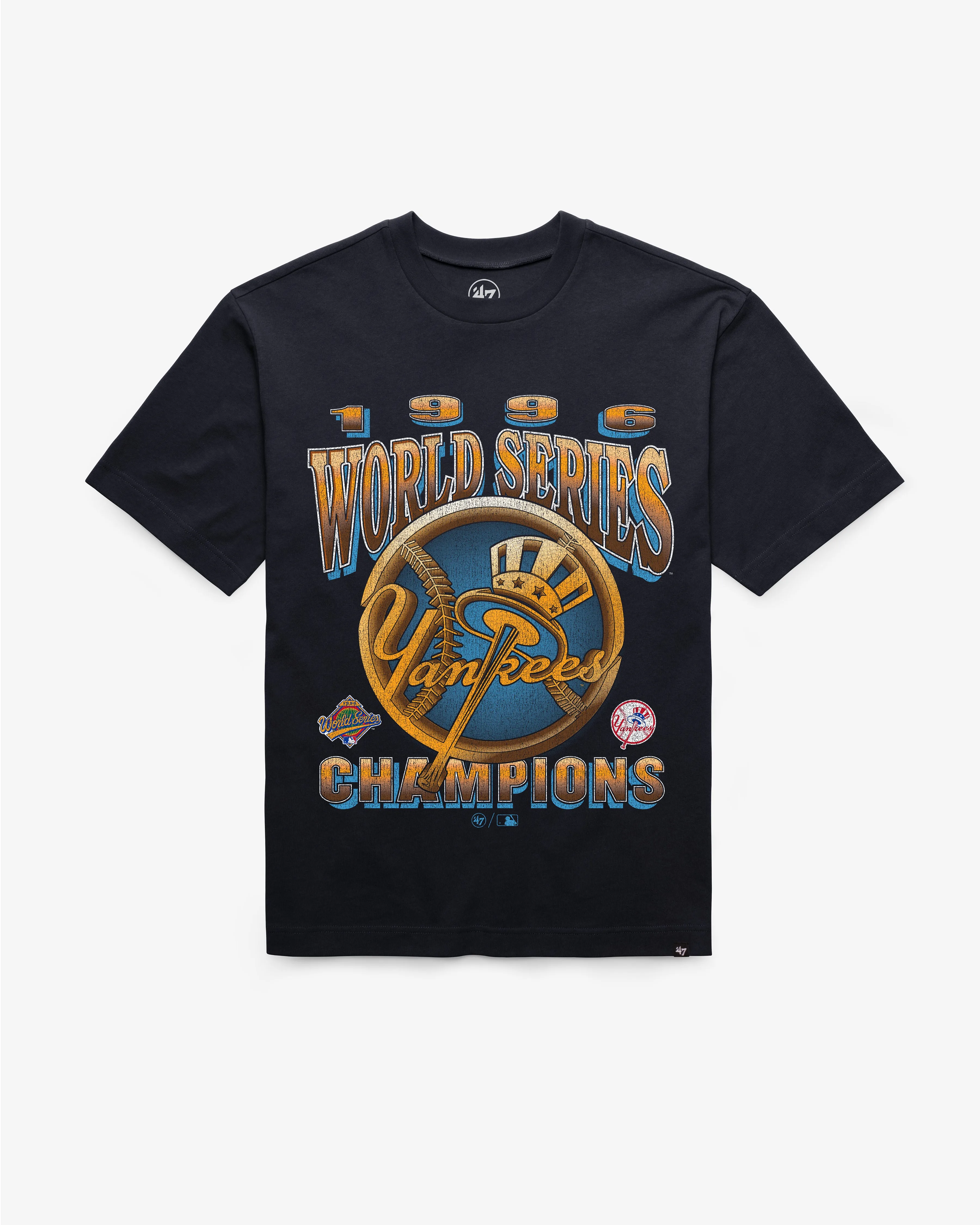 New York Yankees Cooperstown World Series Encased '47 Foundation Tee sold by 47