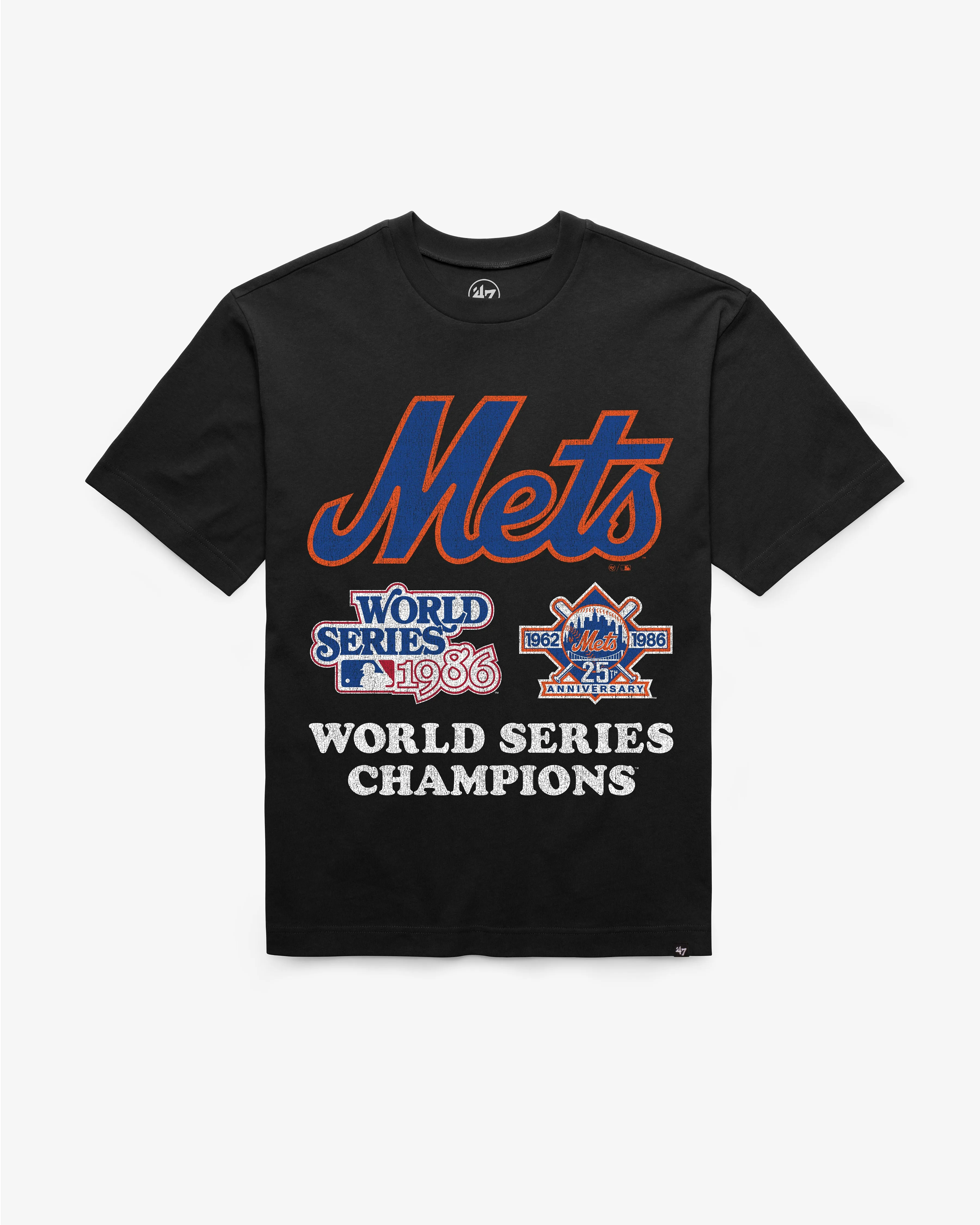 New York Mets Cooperstown World Series Encased '47 Foundation Tee sold by 47