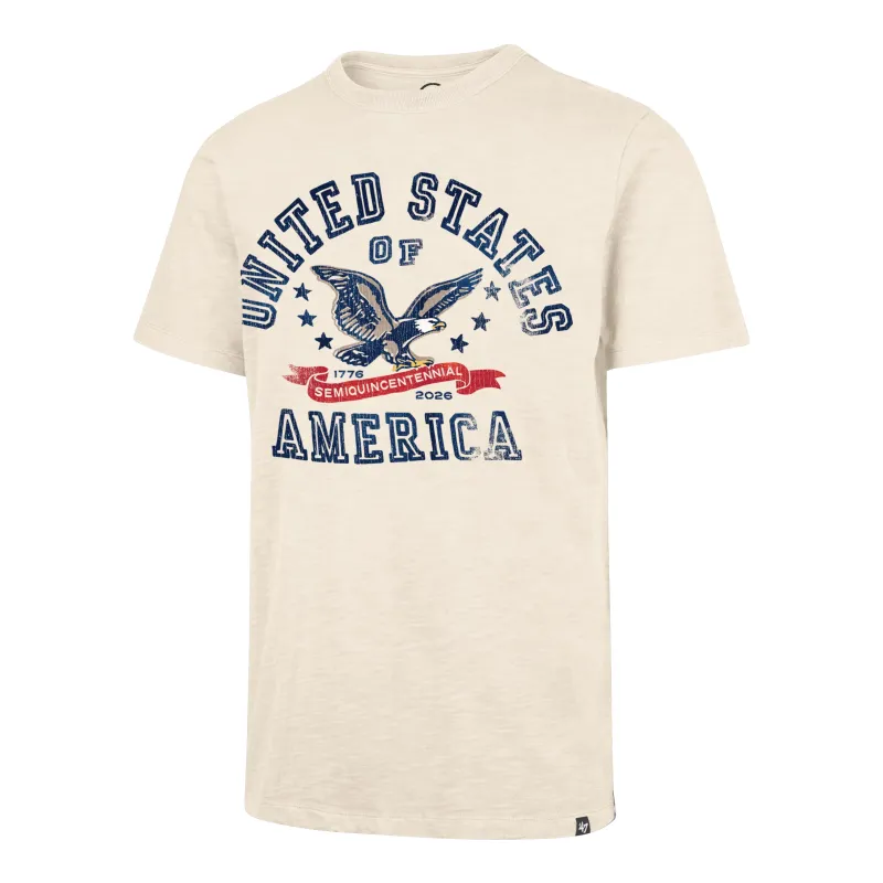 UNITED STATES AMERICA'S 250TH '47 HEAVY SLUB TEE made by 47