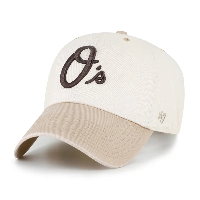 BALTIMORE ORIOLES NEUTRAL TERRAIN '47 CLEAN UP made by 47