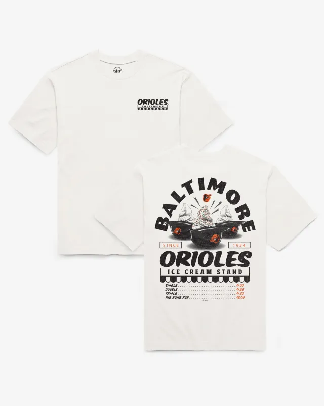 Baltimore Orioles Ice Cream Stand '47 Foundation Tee made by 47