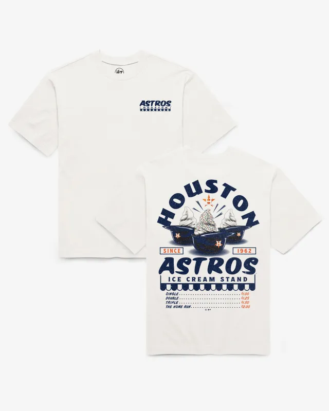 Houston Astros Ice Cream Stand '47 Foundation Tee made by 47
