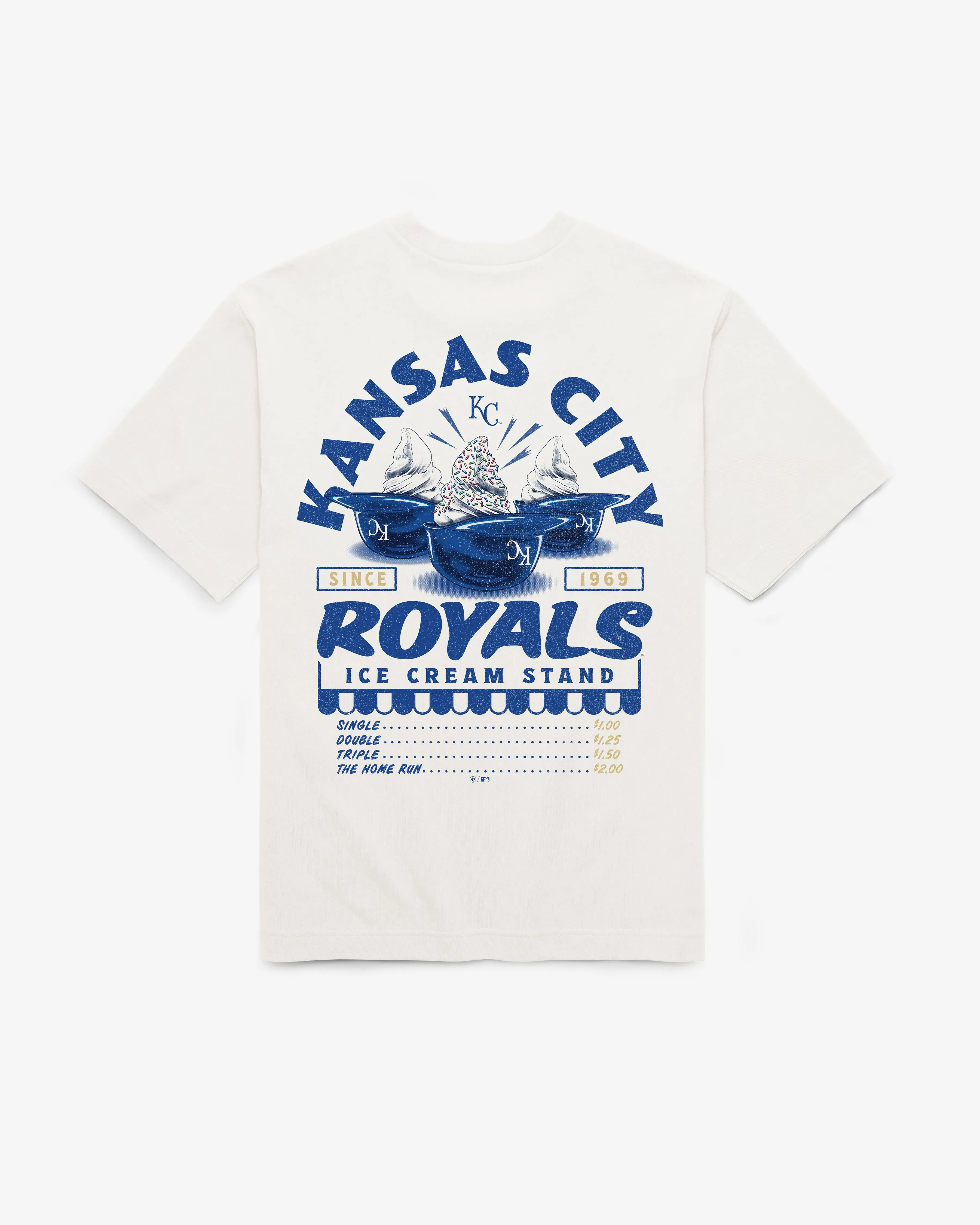 Kansas City Royals Ice Cream Stand '47 Foundation Tee sold by 47 product image thumbnail 3