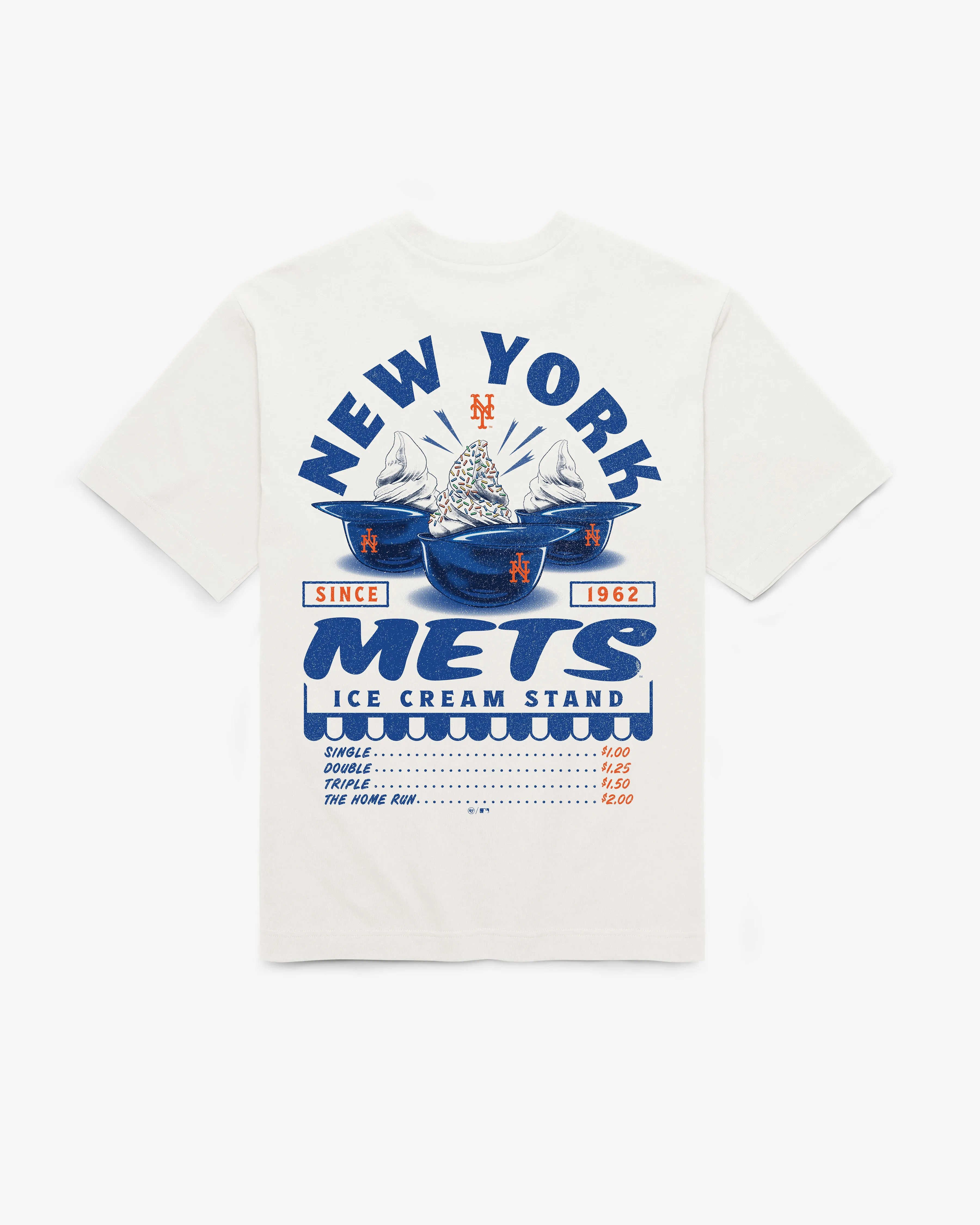 New York Mets Ice Cream Stand '47 Foundation Tee sold by 47 product image thumbnail 3