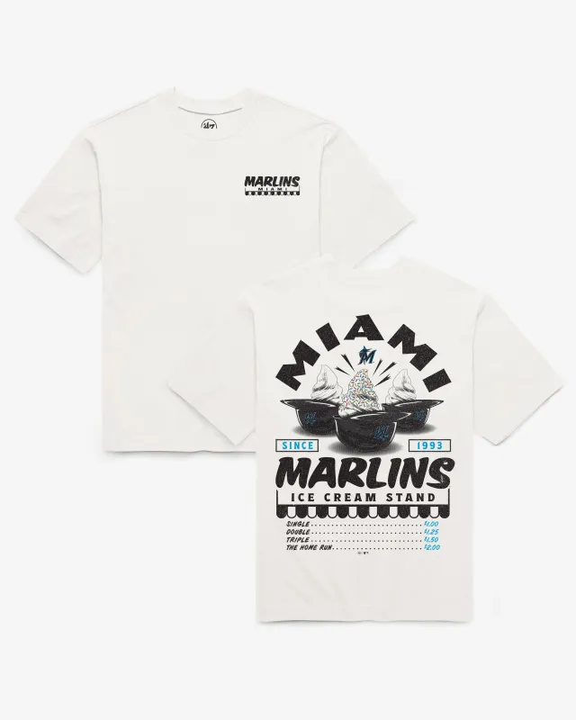 Miami Marlins Ice Cream Stand '47 Foundation Tee made by 47