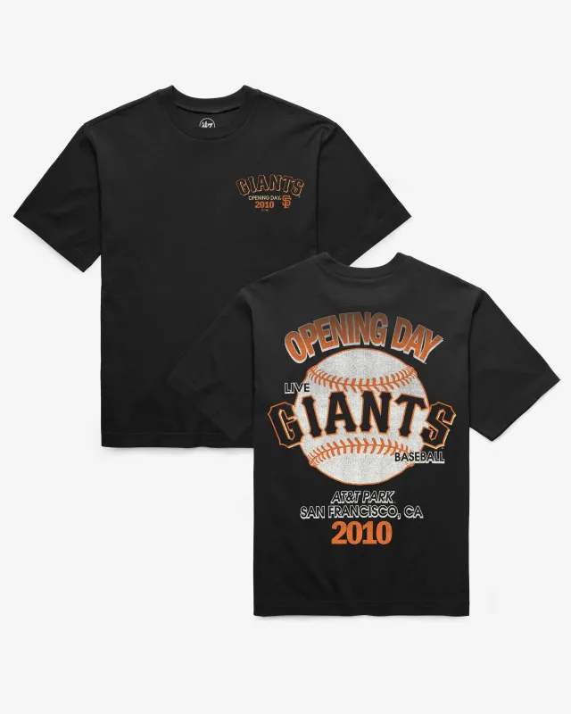SAN FRANCISCO GIANTS COOPERSTOWN BACKER '47 FOUNDATION TEE made by 47