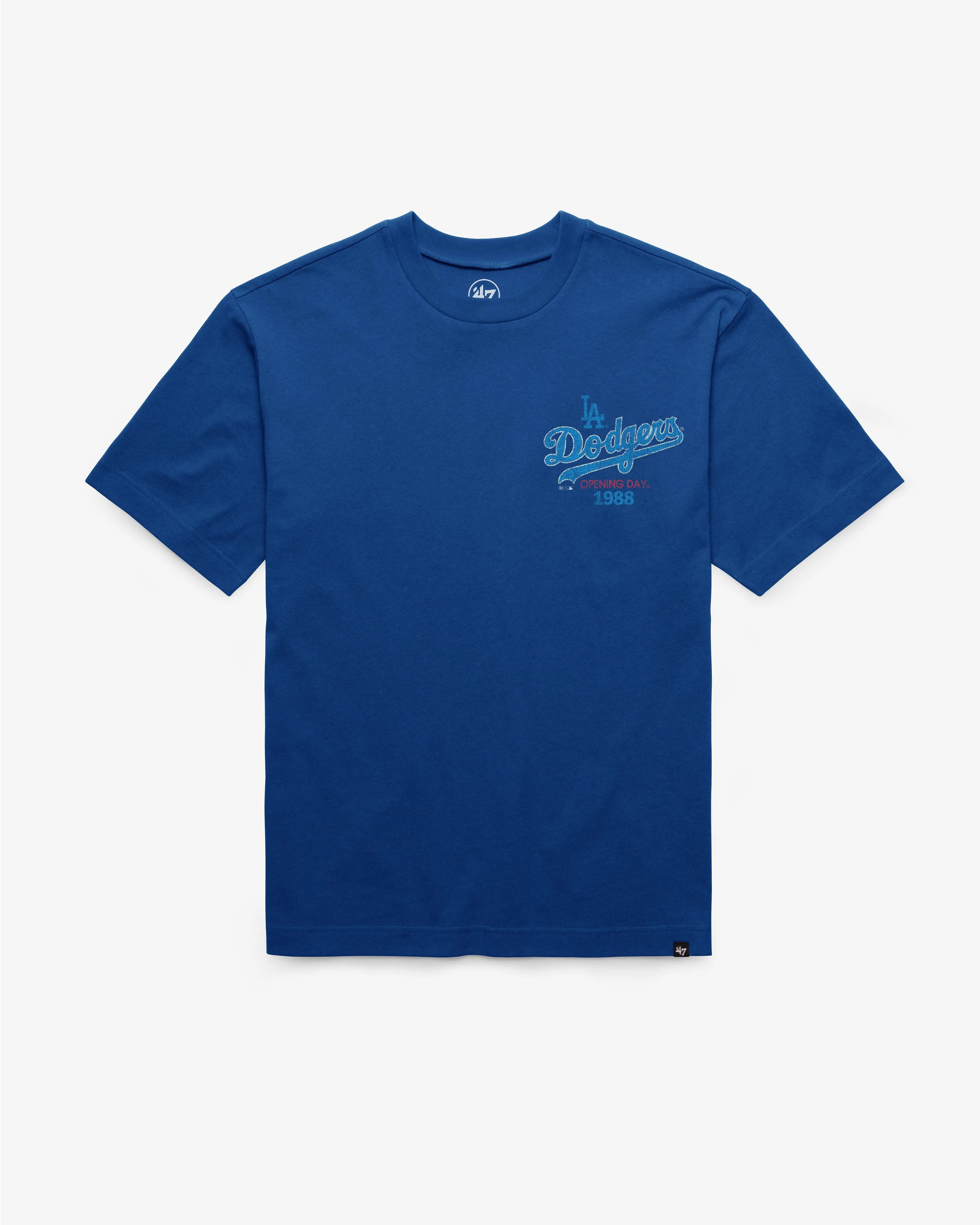 LOS ANGELES DODGERS COOPERSTOWN BACKER '47 FOUNDATION TEE sold by 47 product image thumbnail 2