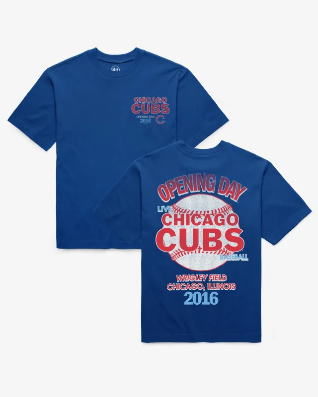 CHICAGO CUBS COOPERSTOWN BACKER '47 FOUNDATION TEE made by 47