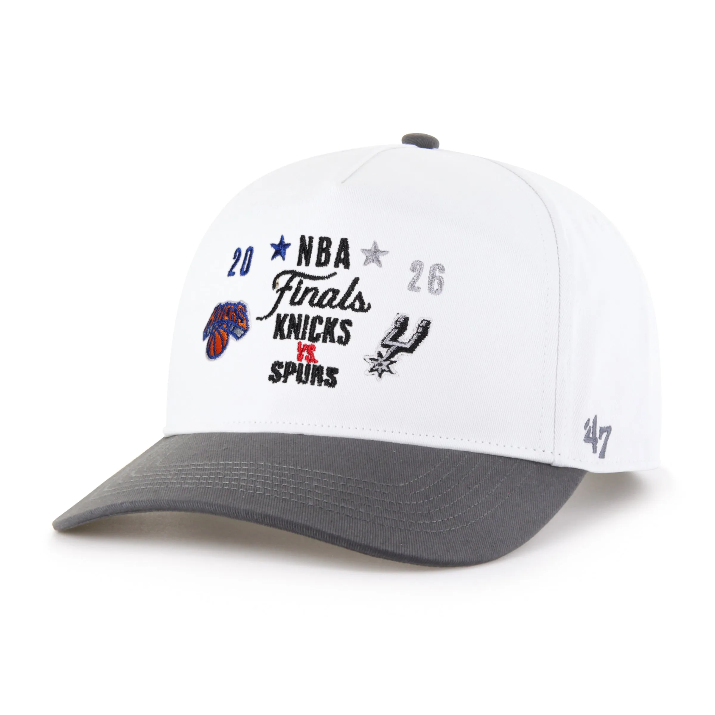 NEW YORK KNICKS VS. SAN ANTONIO SPURS DUELING TWO TONE '47 HITCH sold by 47