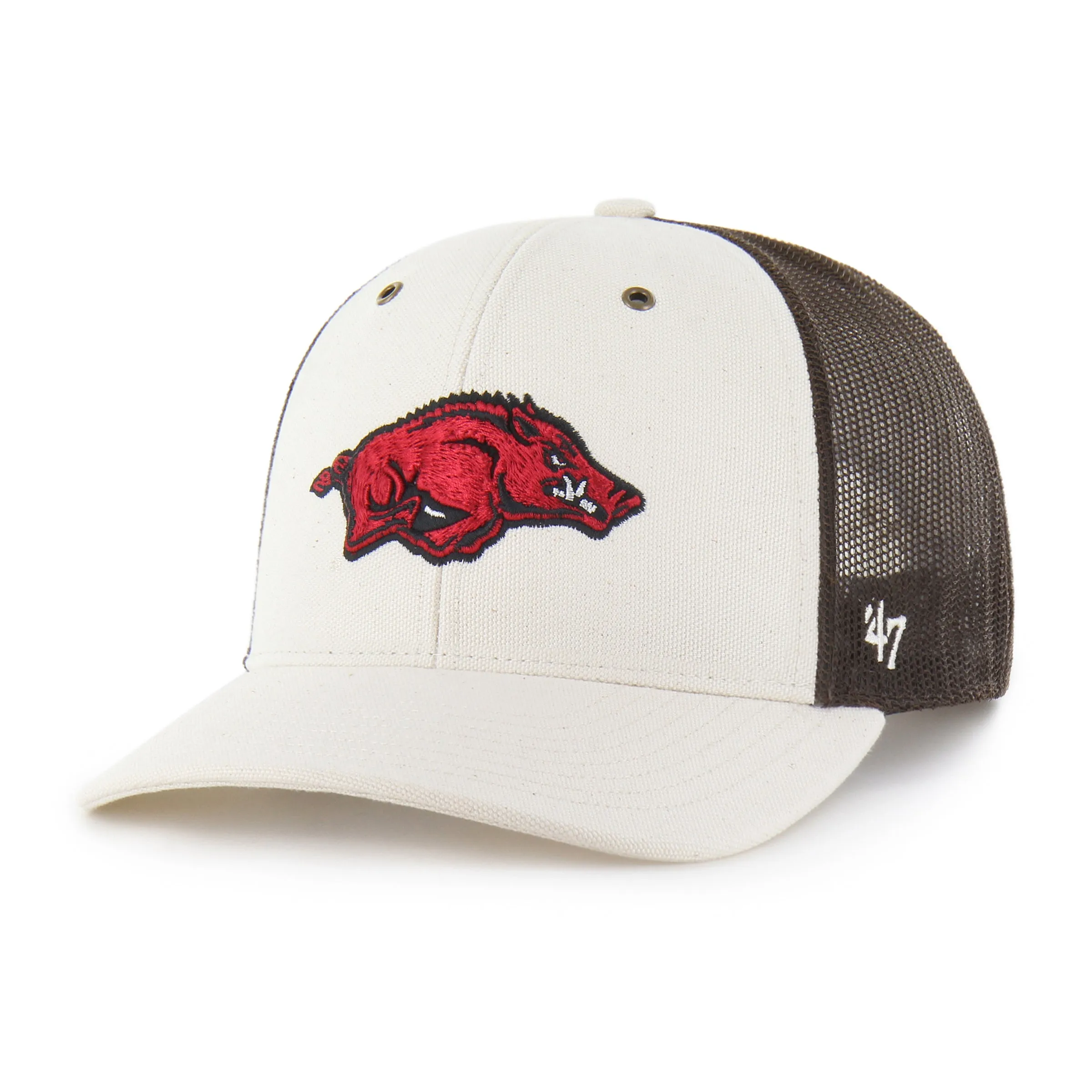 Arkansas Razorbacks Carhartt Undyed '47 Trucker sold by 47