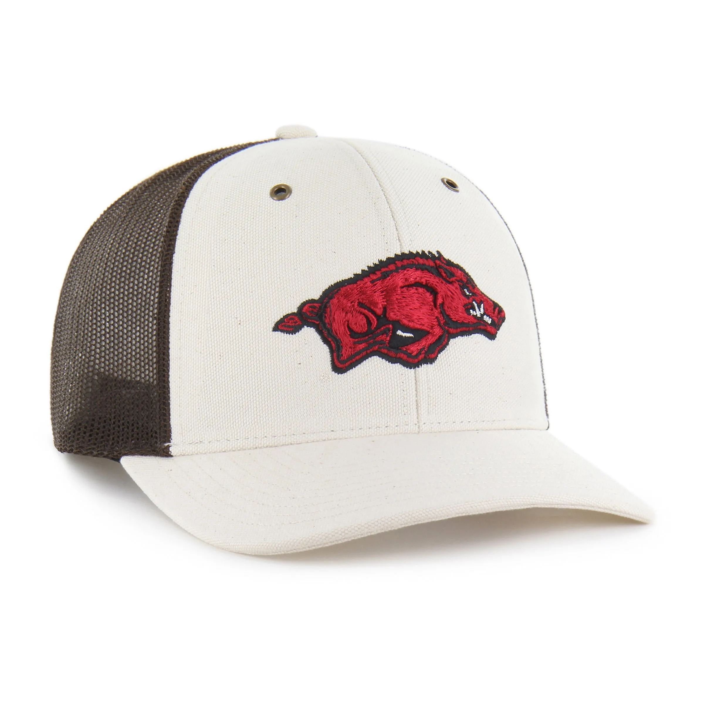 Arkansas Razorbacks Carhartt Undyed '47 Trucker sold by 47 product image thumbnail 4