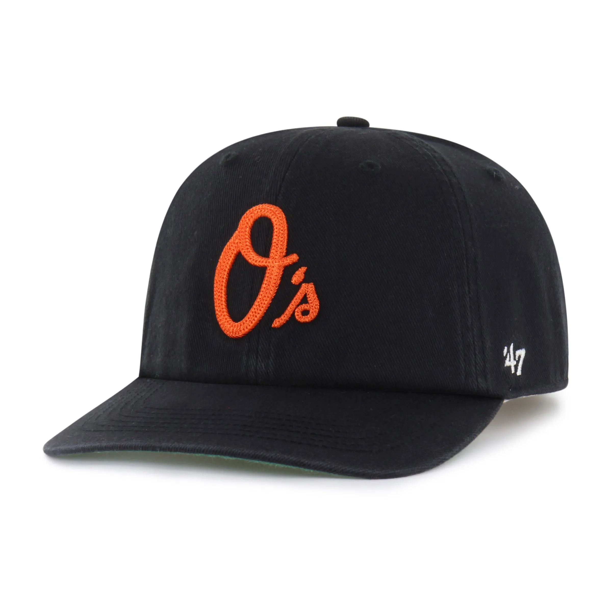 BALTIMORE ORIOLES CHAIN SIDE STITCH '47 CLEAN UP FLAT BRIM sold by 47 product image thumbnail 5