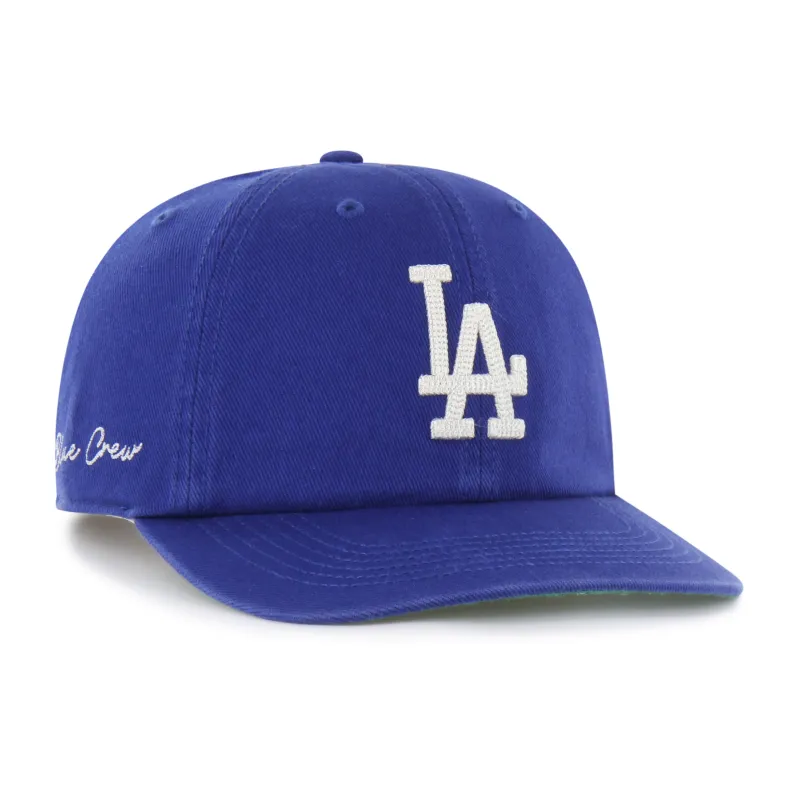 LOS ANGELES DODGERS CHAIN SIDE STITCH '47 CLEAN UP FLAT BRIM made by 47