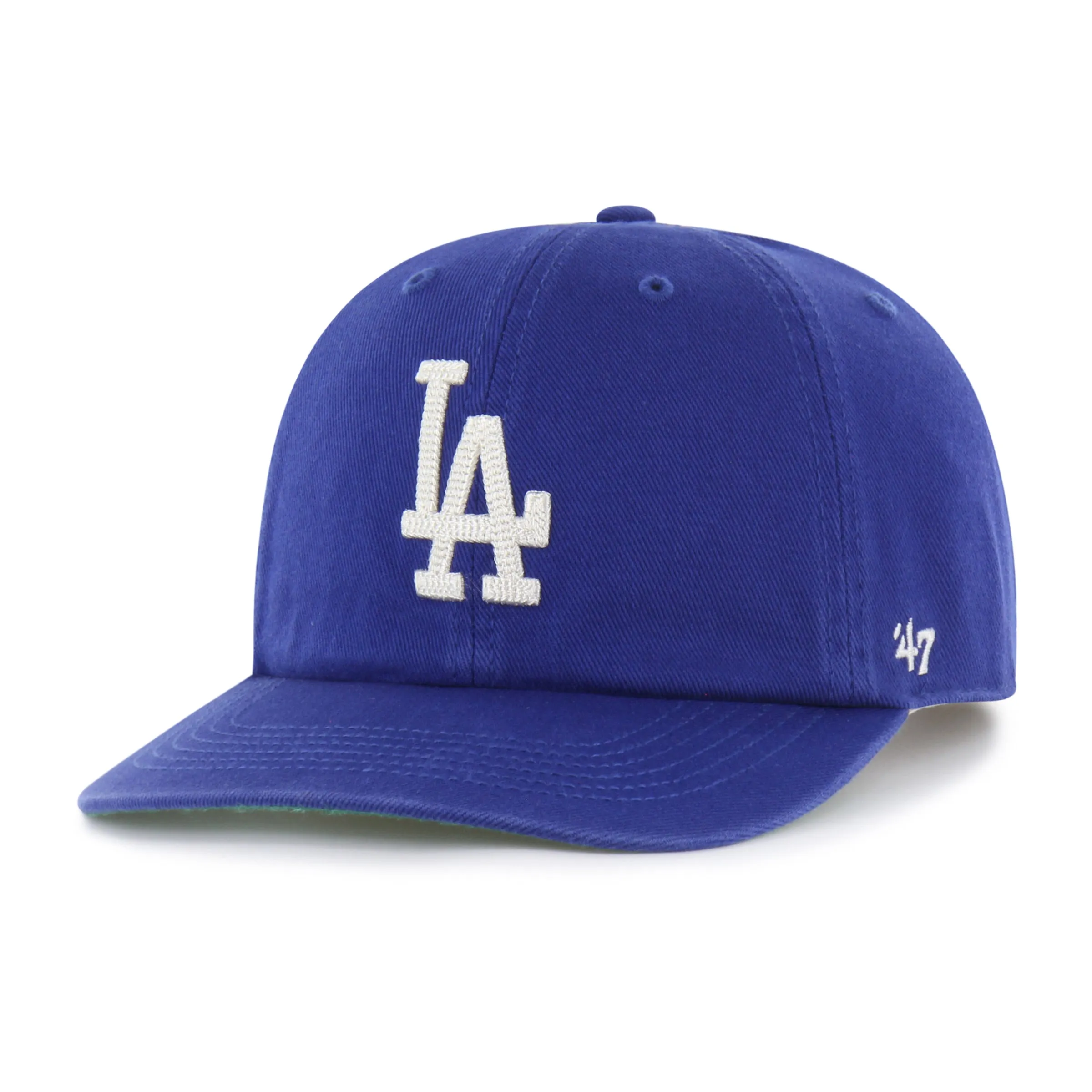 LOS ANGELES DODGERS CHAIN SIDE STITCH '47 CLEAN UP FLAT BRIM sold by 47 product image thumbnail 5