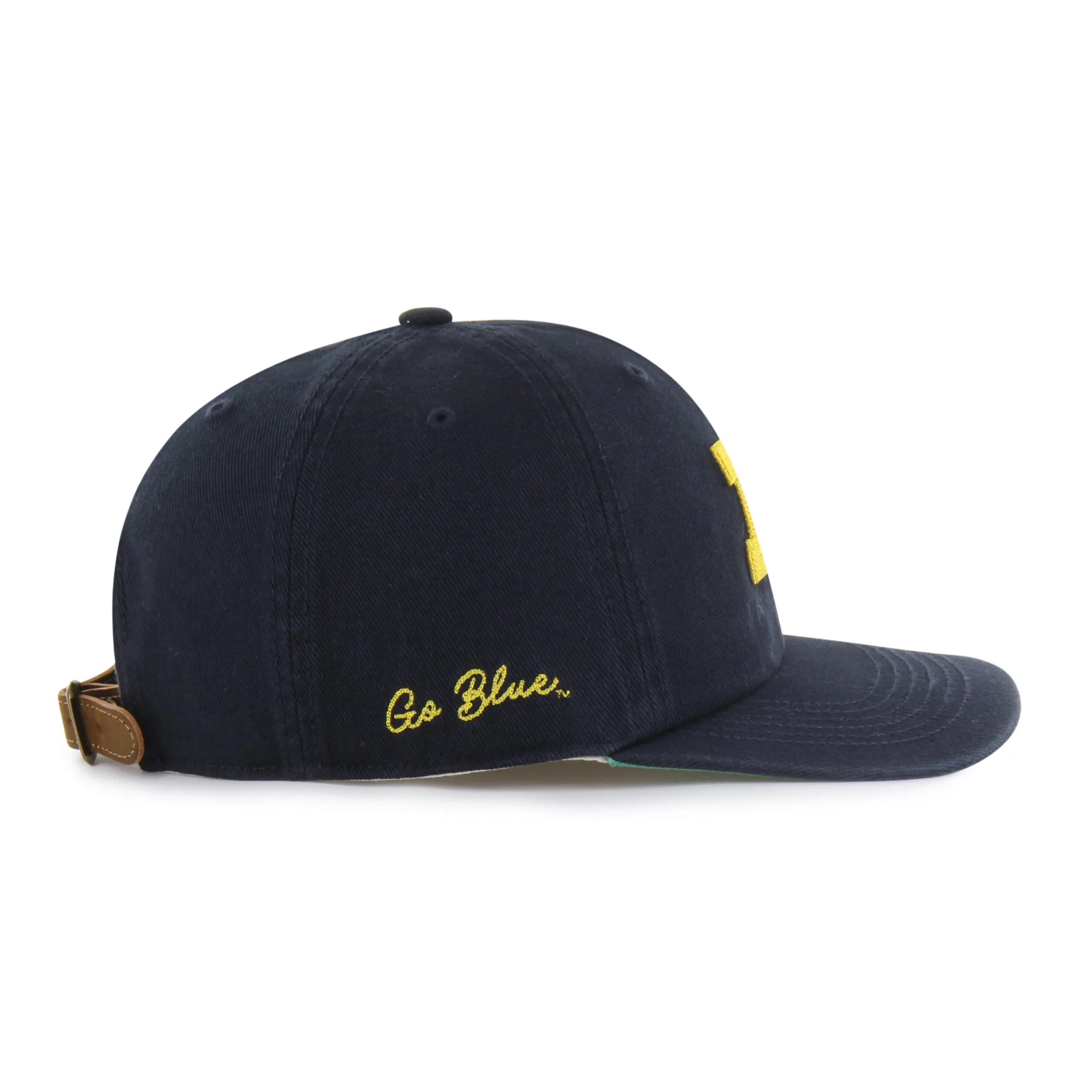 MICHIGAN WOLVERINES CHAIN SIDE STITCH '47 CLEAN UP FLAT BRIM sold by 47 product image thumbnail 4