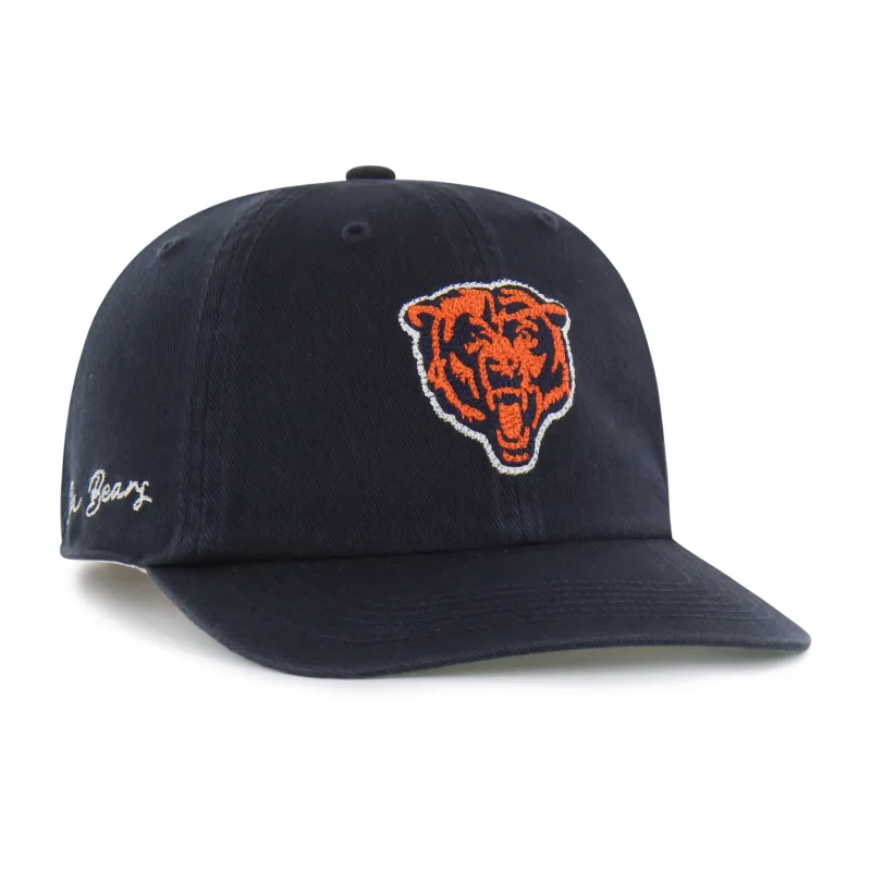 CHICAGO BEARS CHAIN SIDE STITCH '47 CLEAN UP FLAT BRIM made by 47