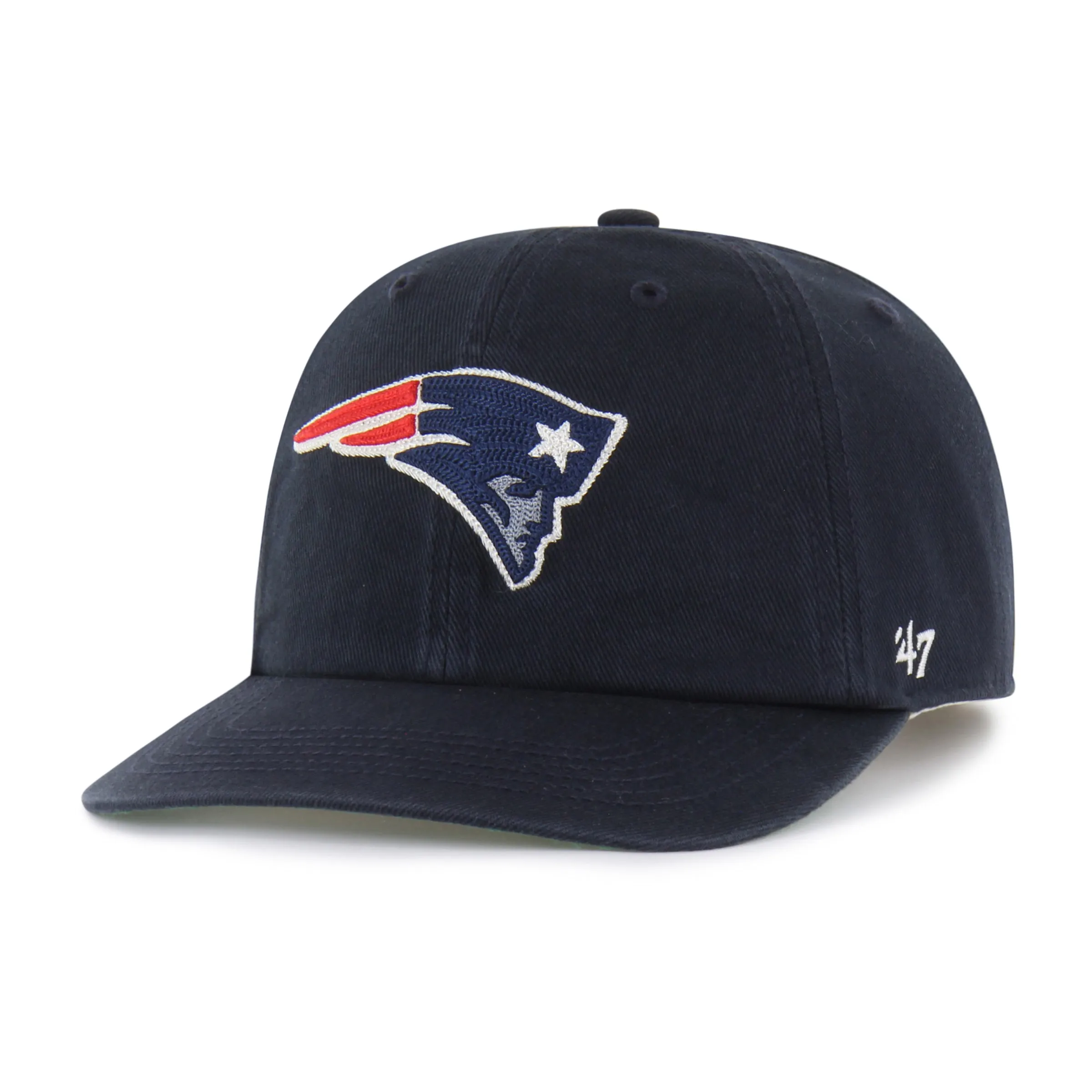 NEW ENGLAND PATRIOTS CHAIN SIDE STITCH '47 CLEAN UP FLAT BRIM sold by 47 product image thumbnail 5