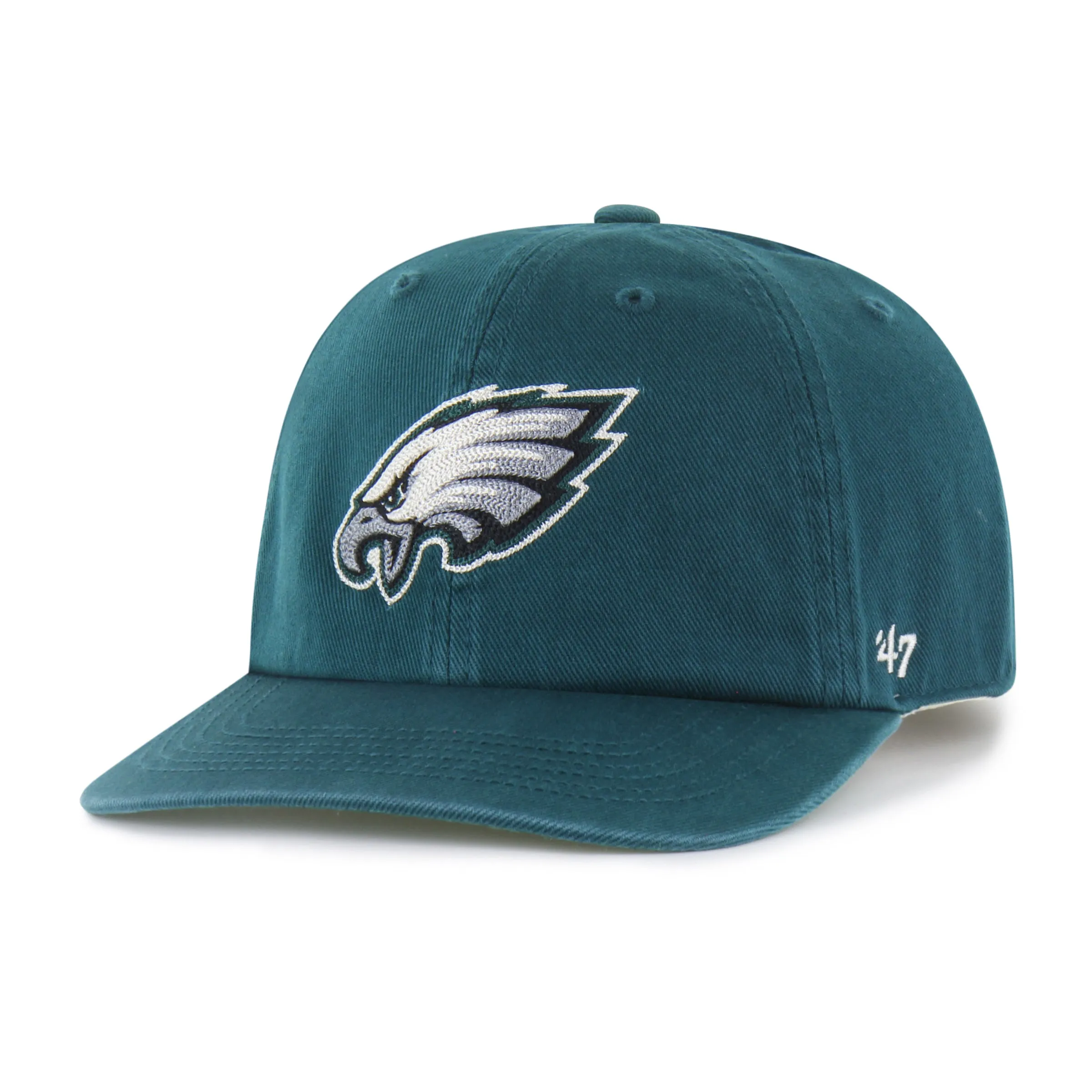 PHILADELPHIA EAGLES CHAIN SIDE STITCH '47 CLEAN UP FLAT BRIM sold by 47 product image thumbnail 5