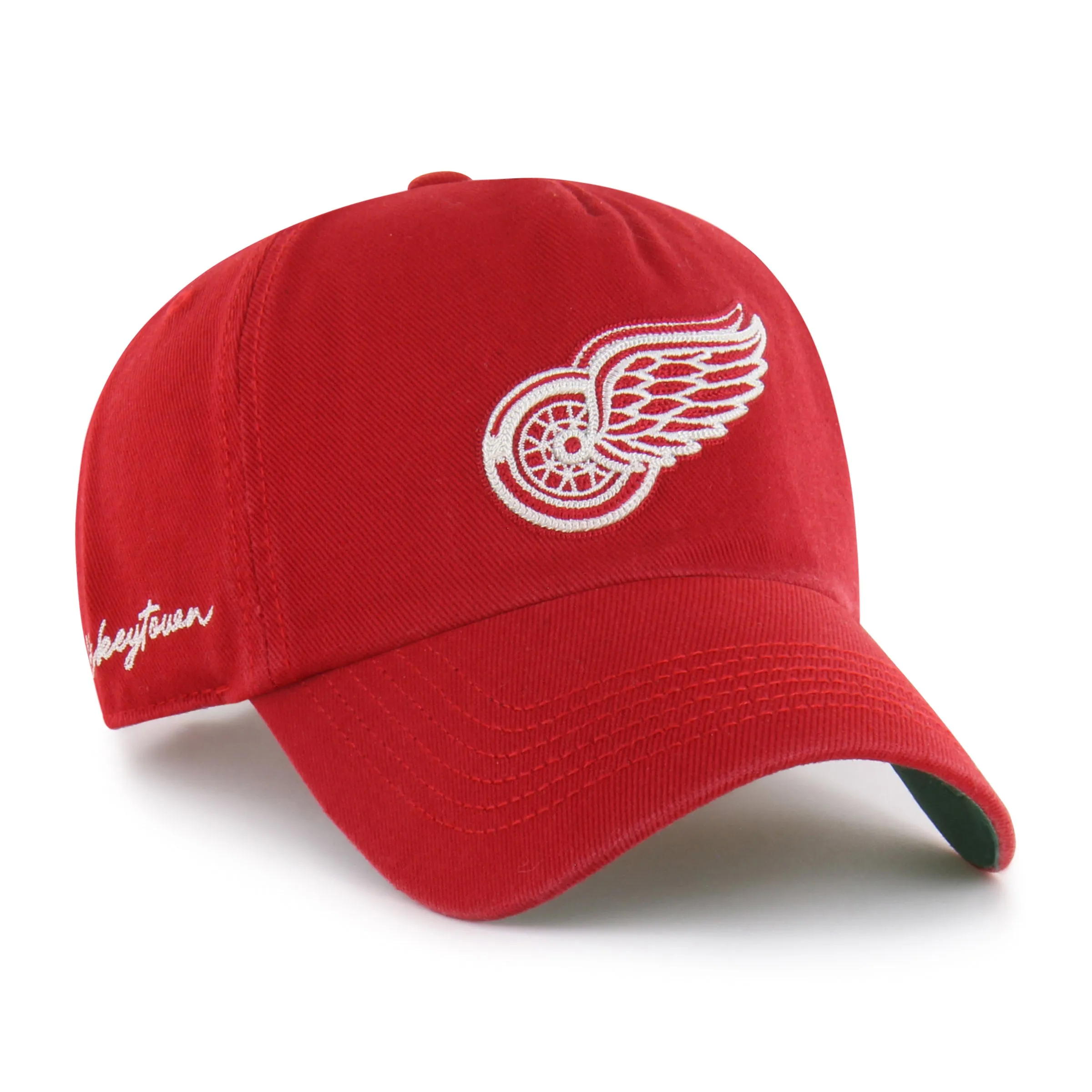 DETROIT RED WINGS CHAIN SIDE STITCH '47 CLEAN UP PINCH FRONT sold by 47