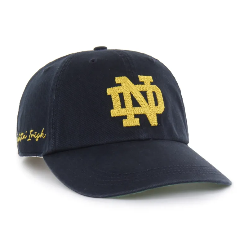 NOTRE DAME STANDALON CHAIN SIDE STITCH '47 CLEAN UP LONG VISOR made by 47