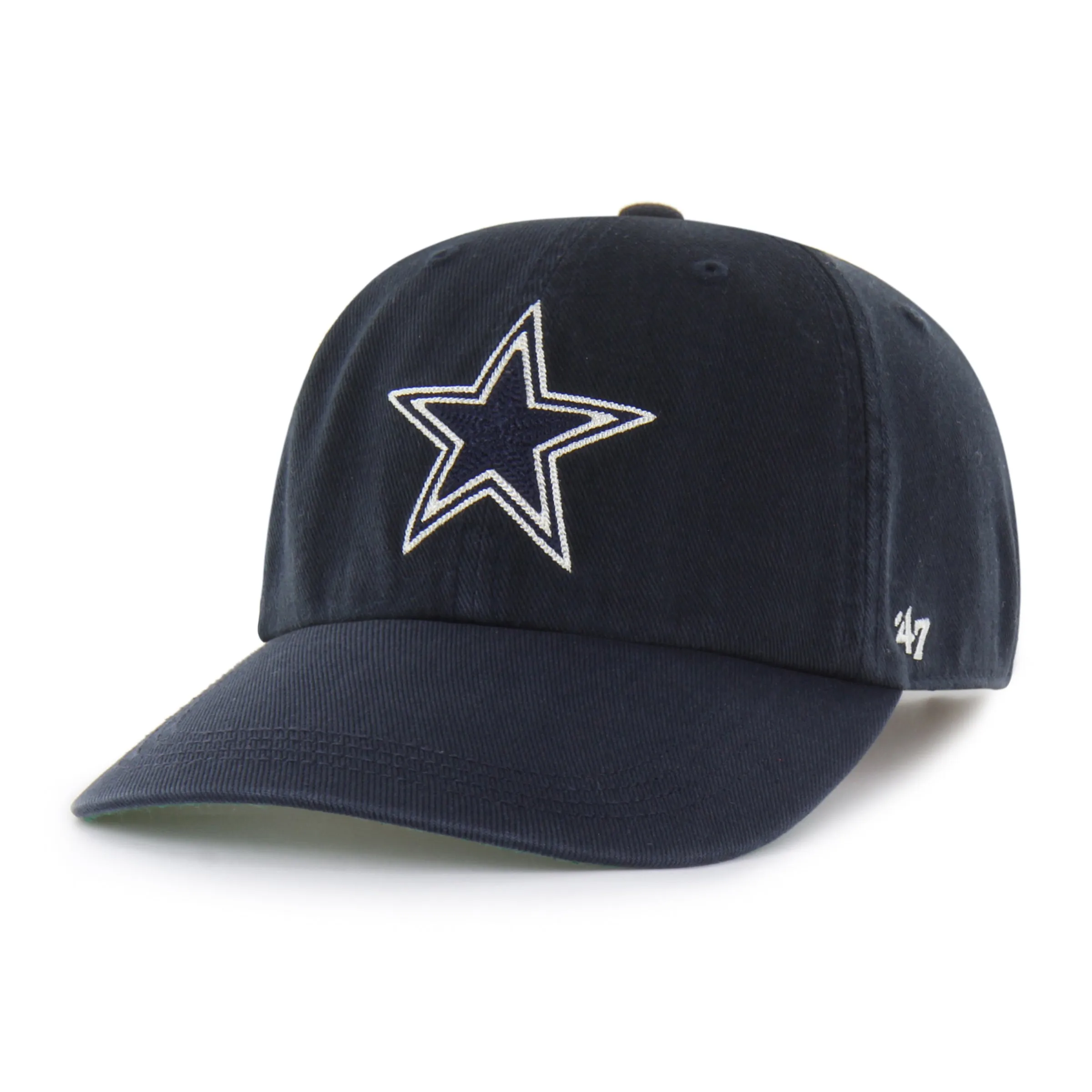 DALLAS COWBOYS CHAIN SIDE STITCH '47 CLEAN UP LONG VISOR sold by 47 product image thumbnail 5