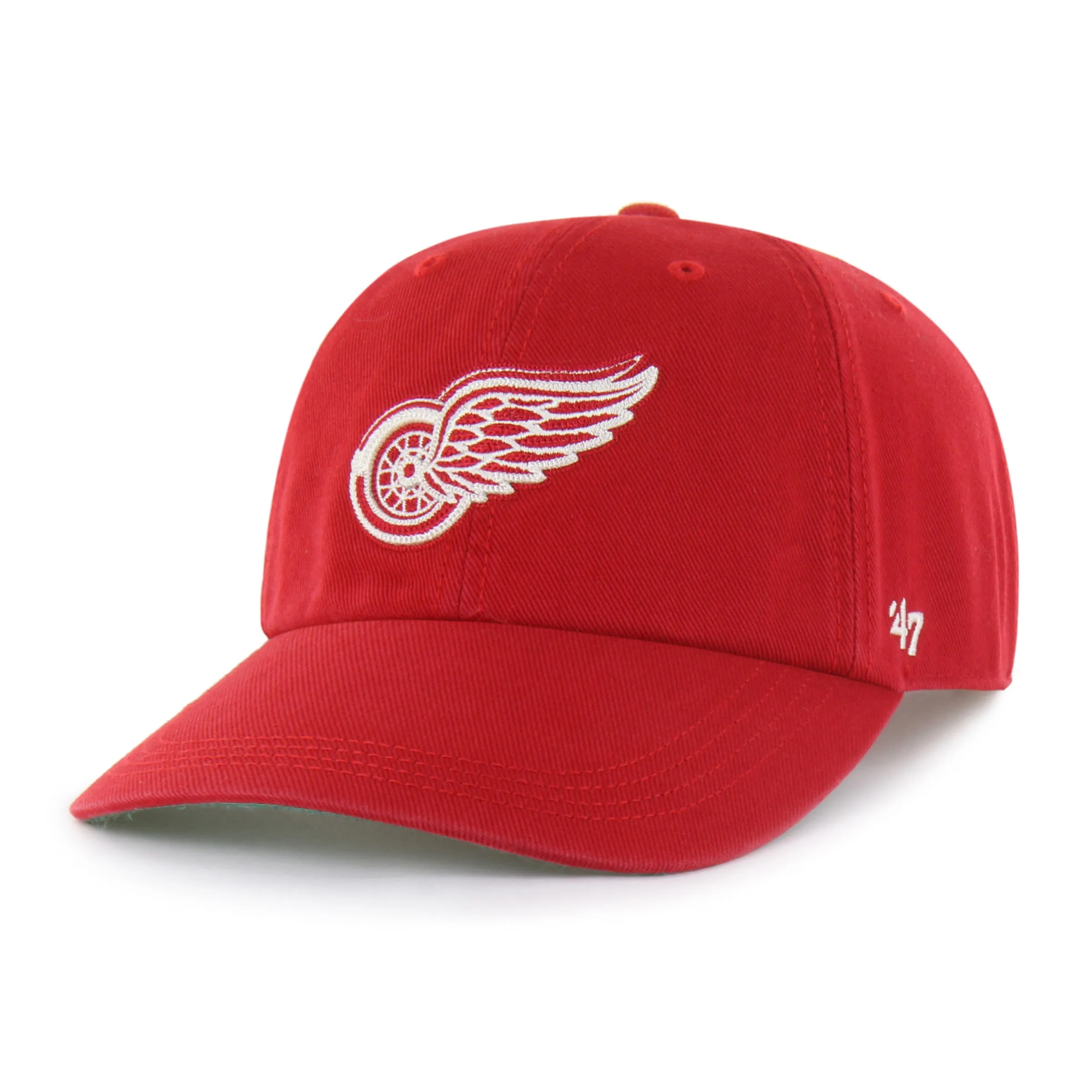 DETROIT RED WINGS CHAIN SIDE STITCH '47 CLEAN UP LONG VISOR sold by 47 product image thumbnail 5