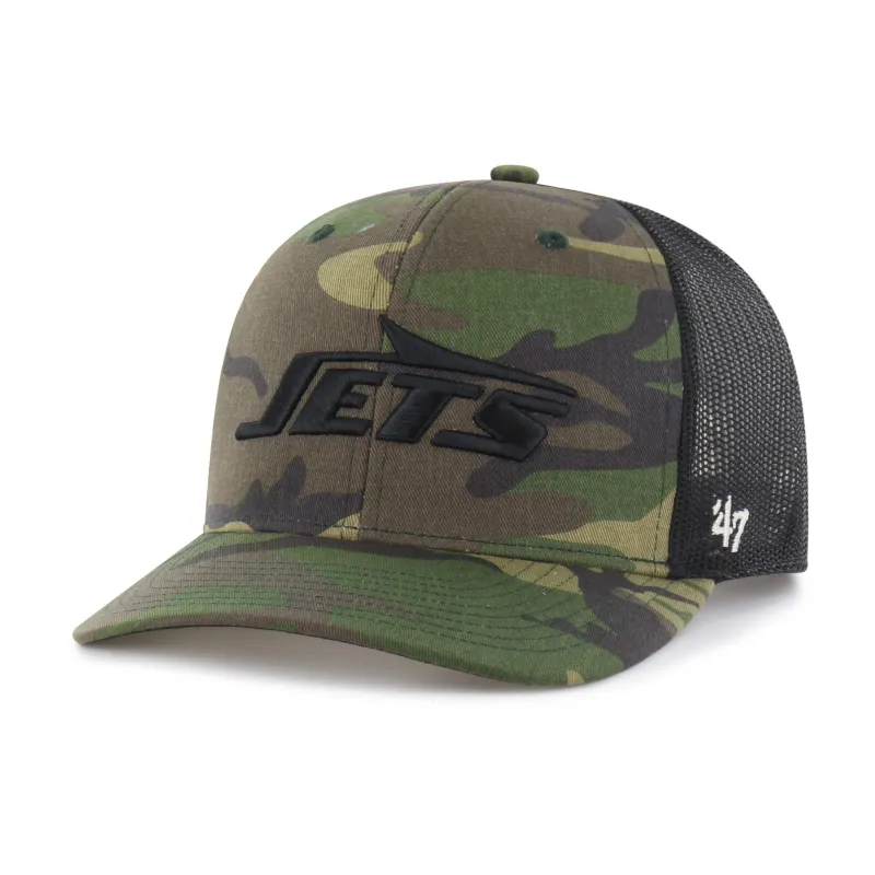 New York Jets Camo Strap '47 Trucker made by 47