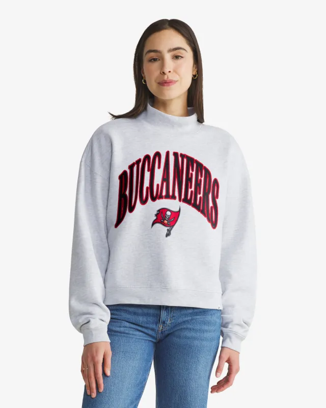 TAMPA BAY BUCCANEERS VANTAGE '47 WOMEN'S MOCK NECK PULLOVER made by 47