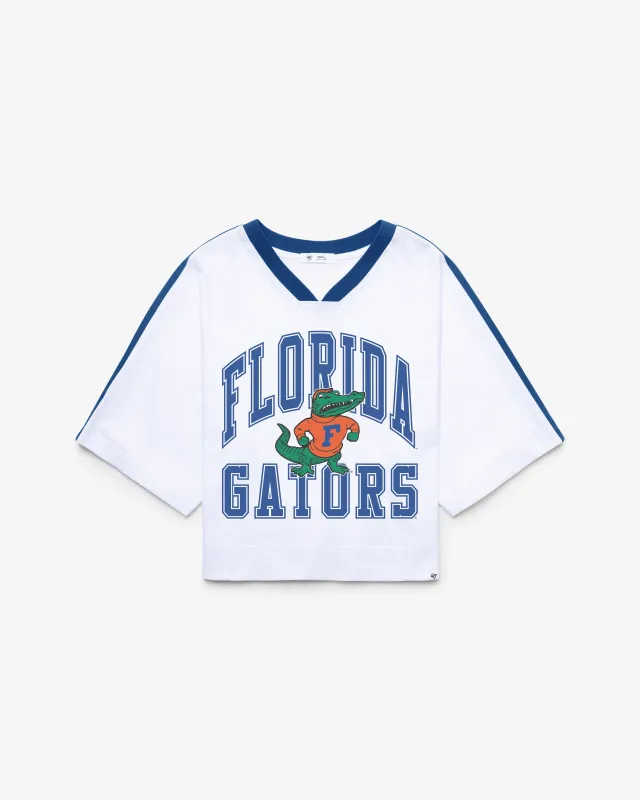 FLORIDA GATORS VINTAGE BIG OVERARCH '47 WOMEN'S DROP NEEDLE RAGLAN JERSEY made by 47