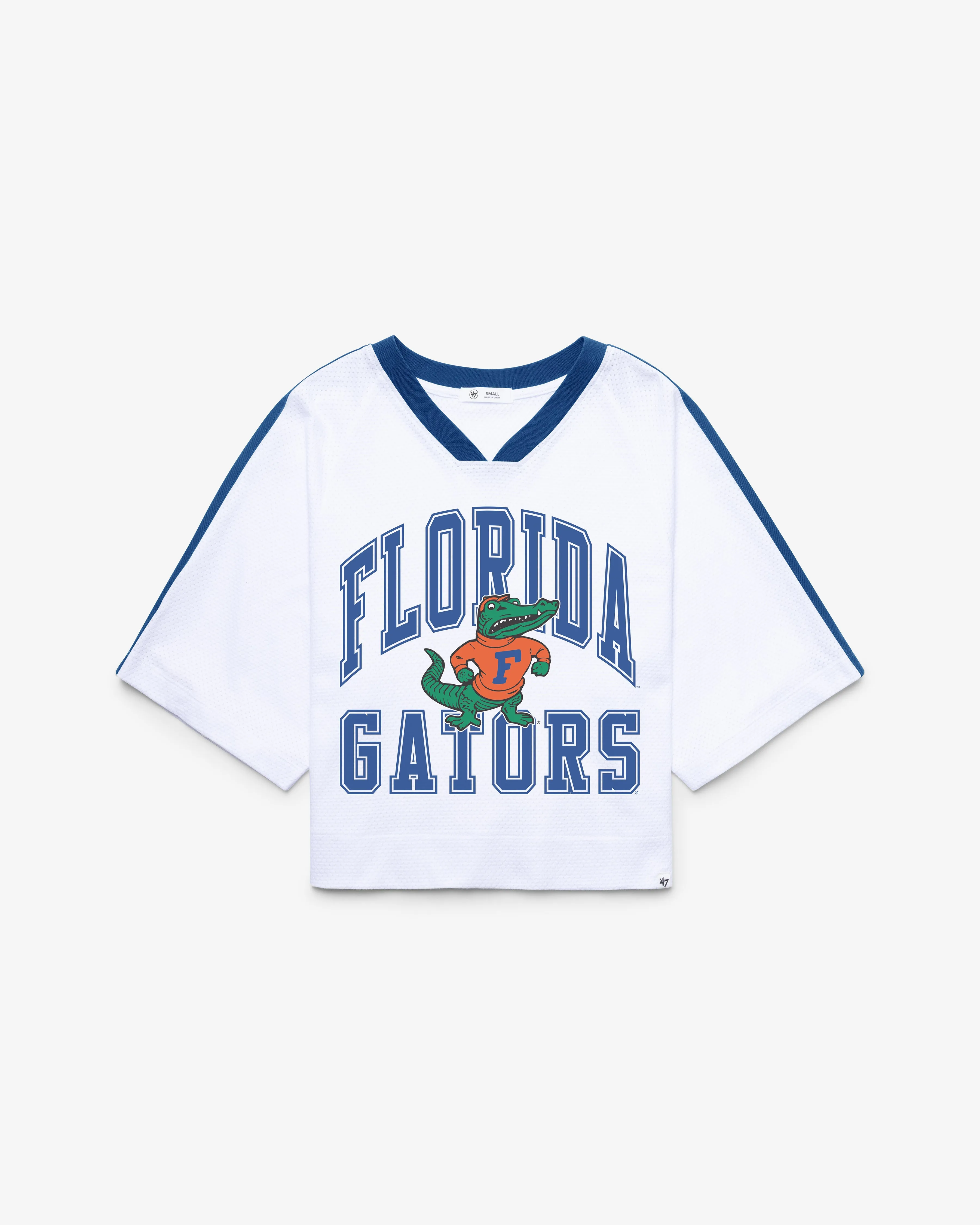 FLORIDA GATORS VINTAGE BIG OVERARCH '47 WOMEN'S DROP NEEDLE RAGLAN JERSEY sold by 47