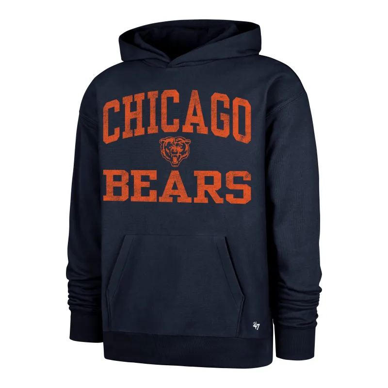 CHICAGO BEARS CAMPUS STACK ARCHED '47 FOUNDATION HOOD made by 47