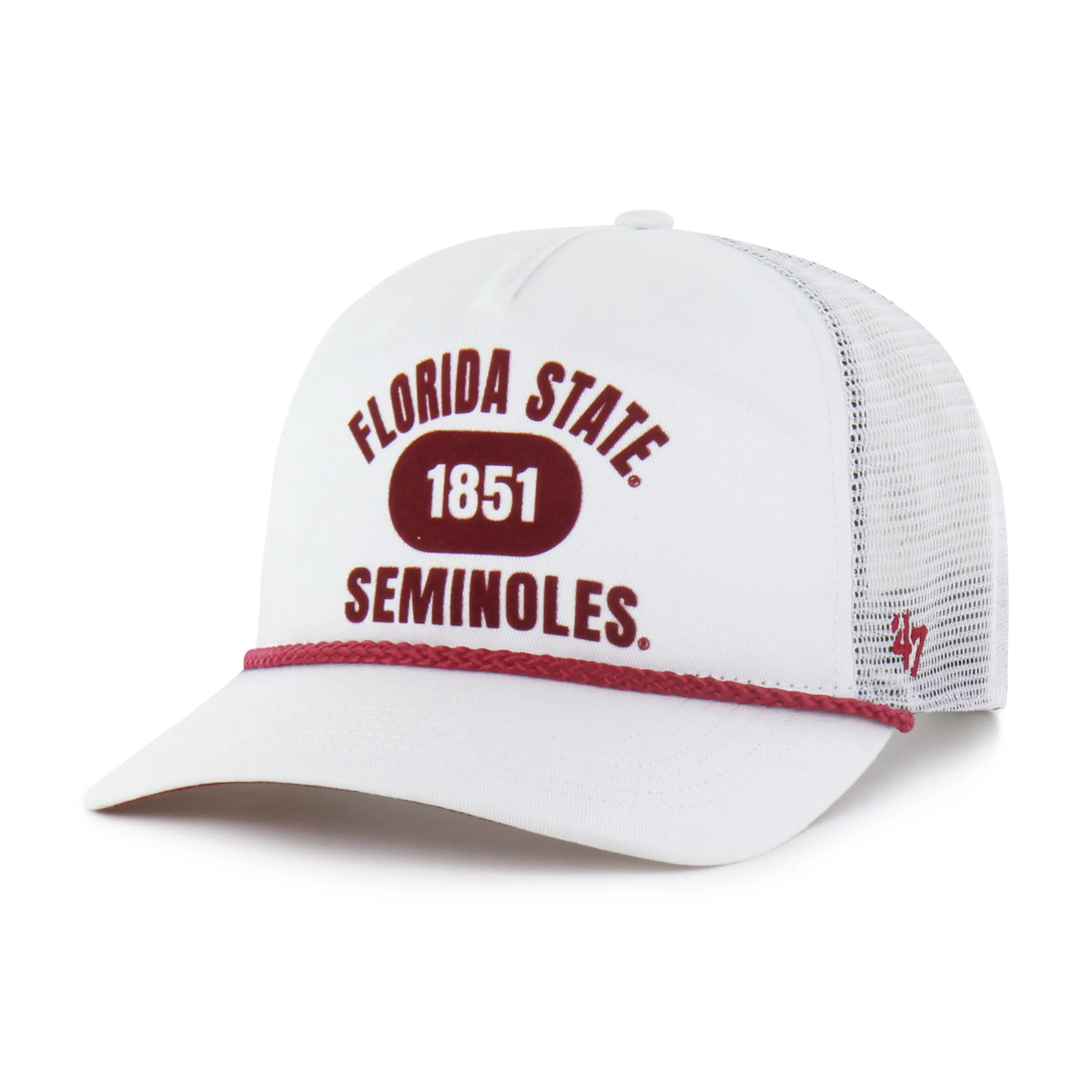Florida State Seminoles Vintage Flock Ball '47 Hitch sold by 47