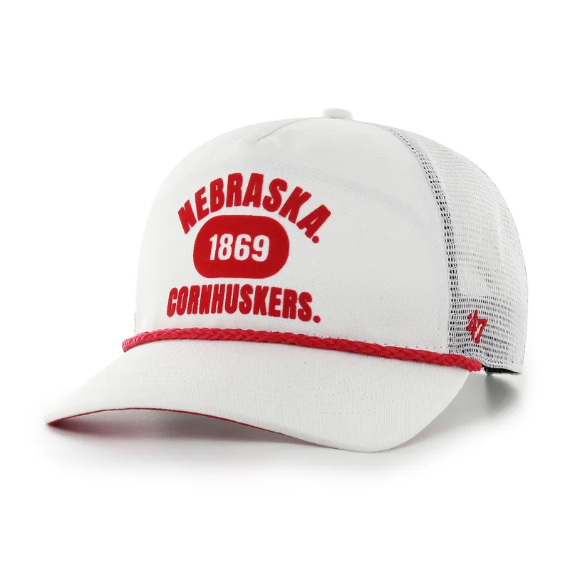 Nebraska Cornhuskers Vintage Flock Ball '47 Hitch made by 47