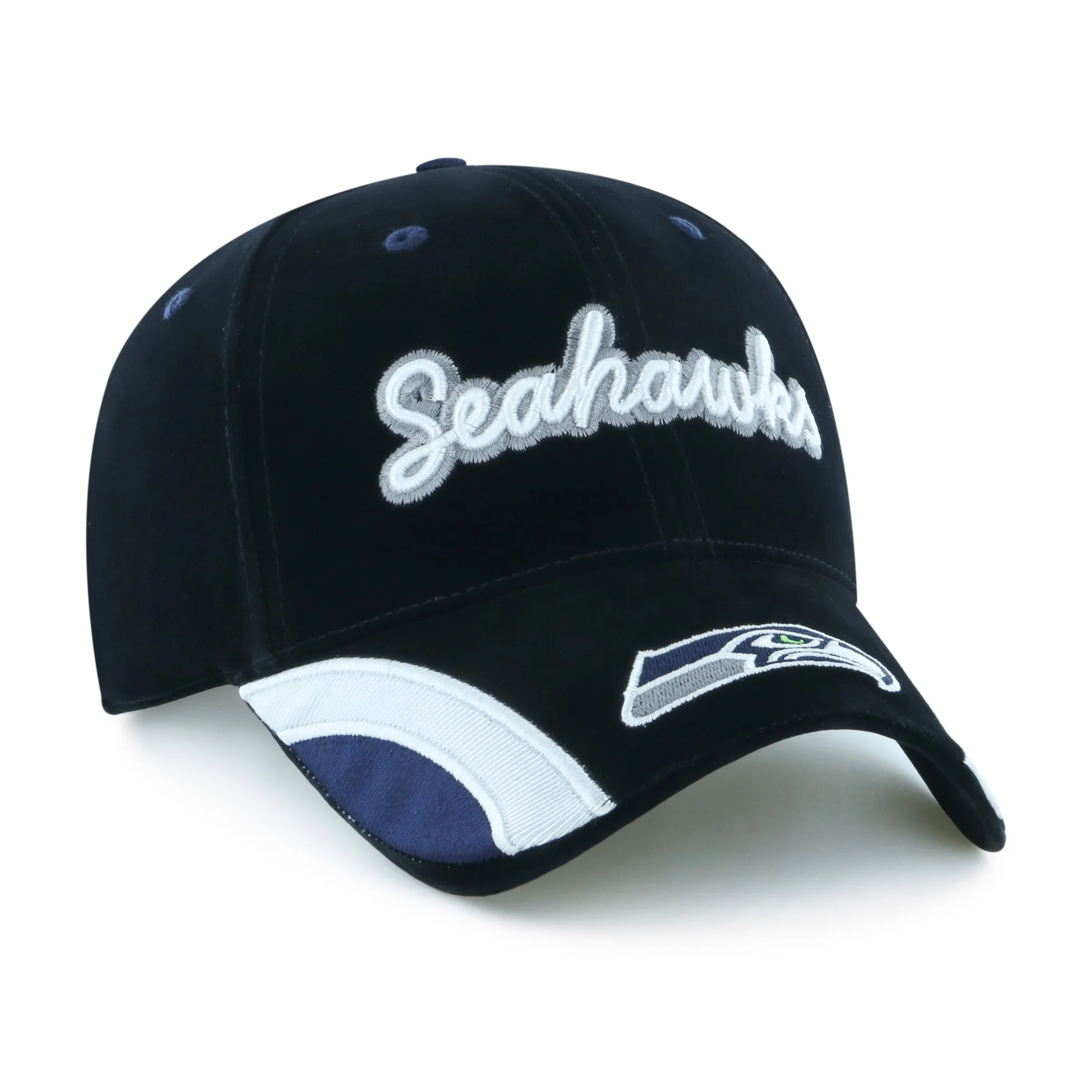 SEATTLE SEAHAWKS VELVET DENIM SCRIPT '47 WOMEN'S MVP sold by 47 product image thumbnail 3