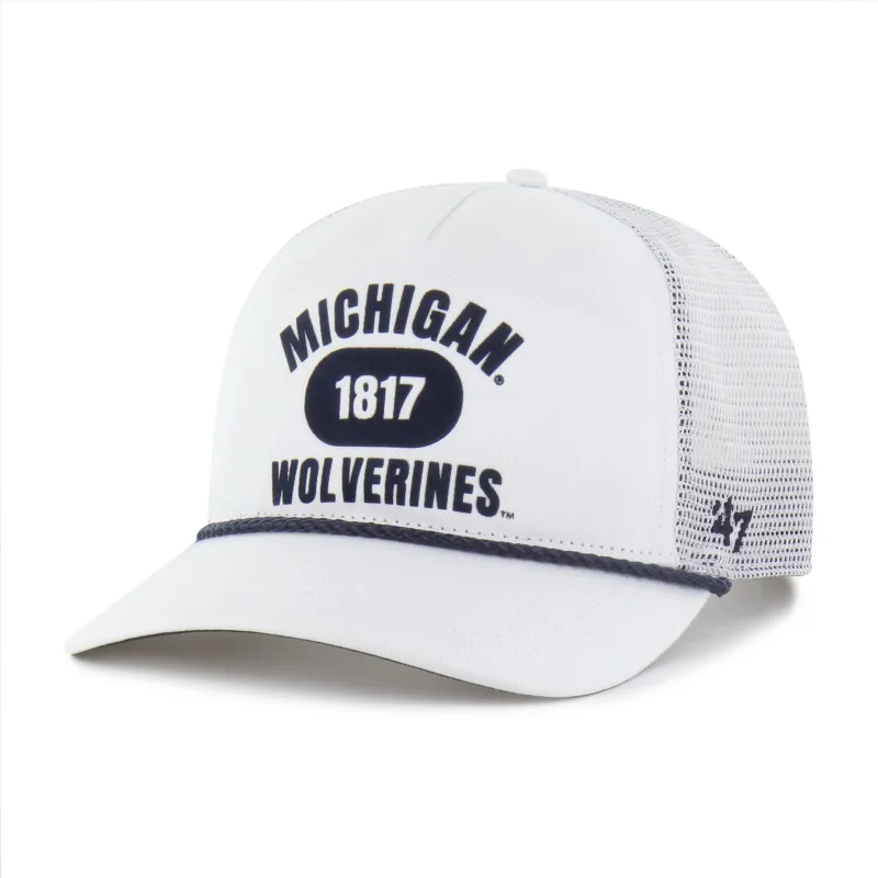 Michigan Wolverines Vintage Flock Ball '47 Hitch made by 47